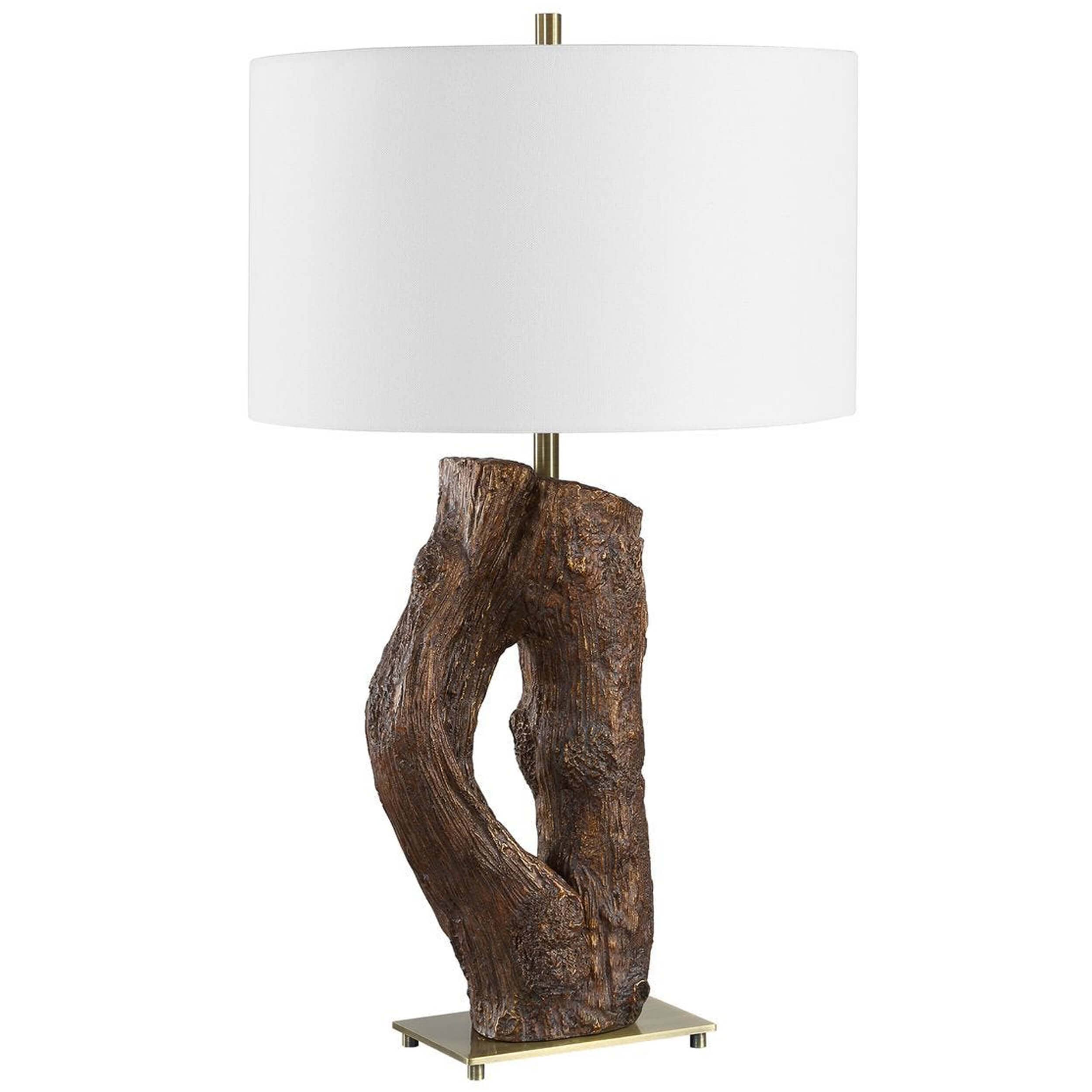 Namath Table Lamp, Dark Natural - Image 2