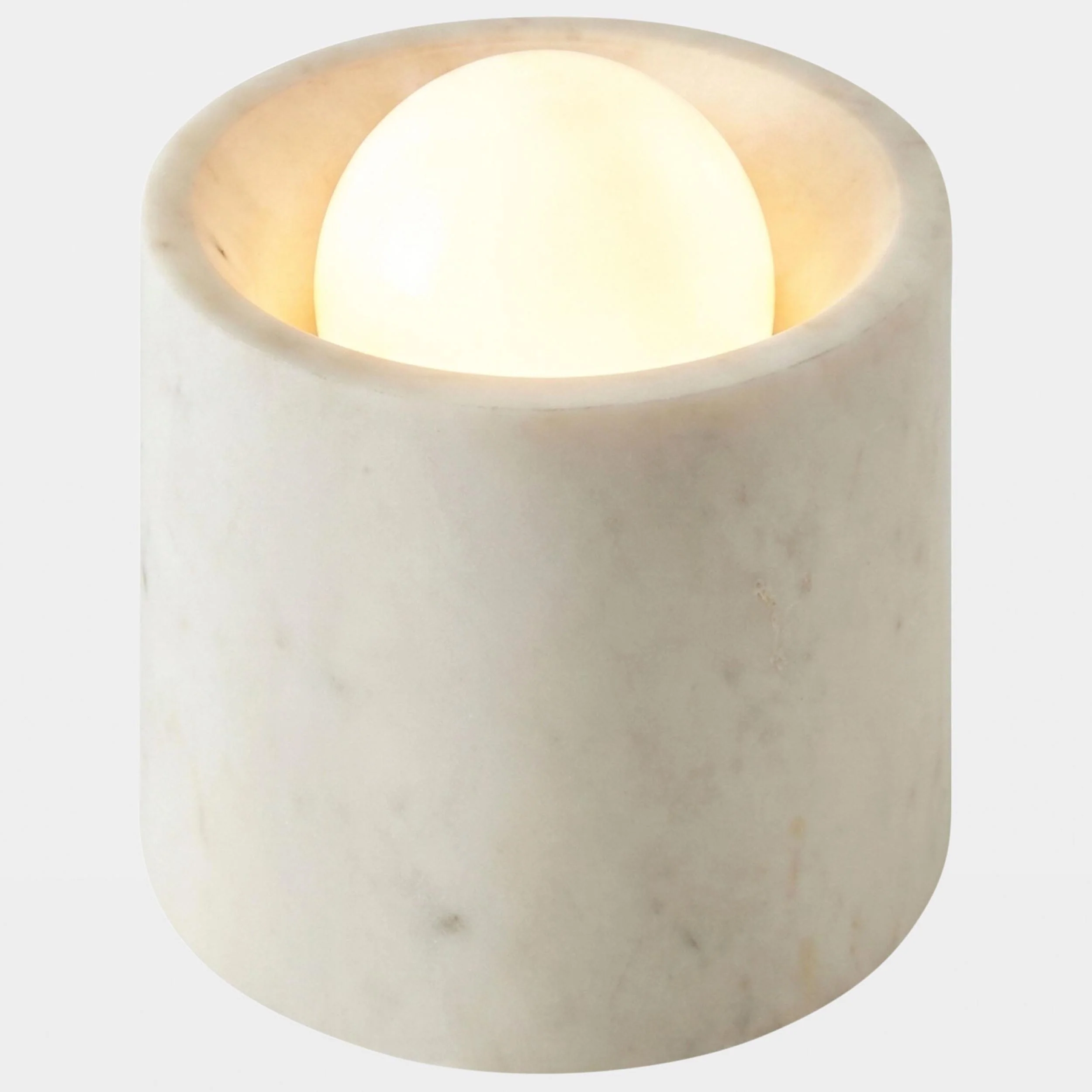 Nano Stone Sconce, White - Image 2