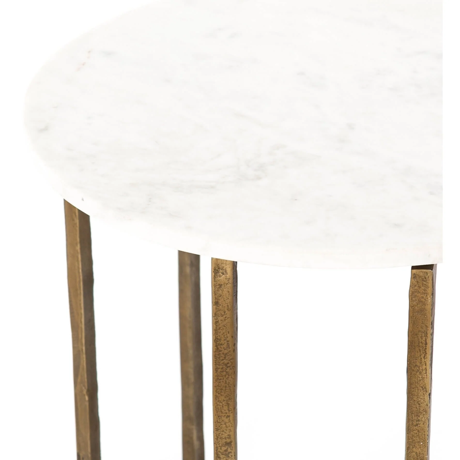 Naomi Marble End Table by Four Hands - Image 6
