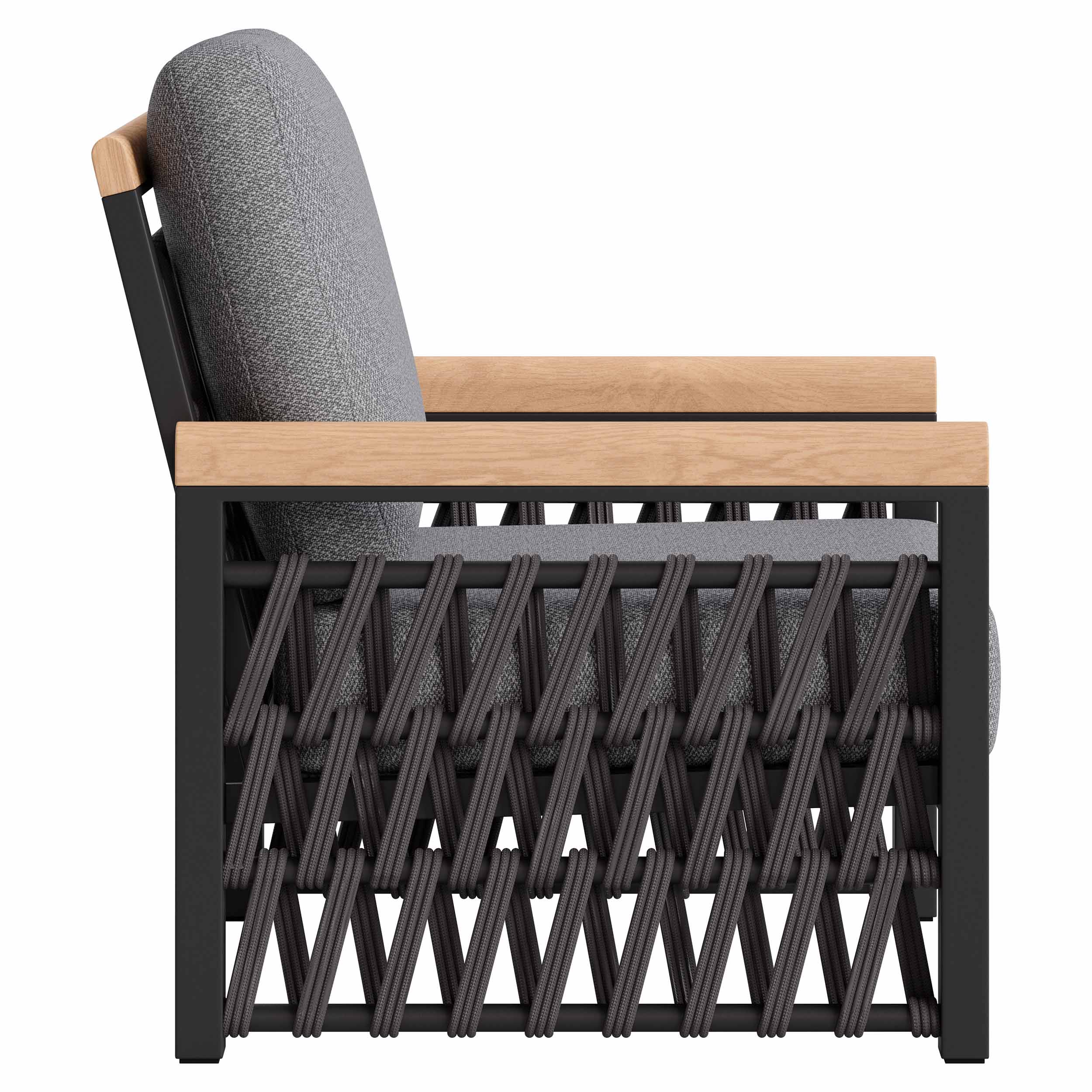 Naru Chair, Gray - Image 3