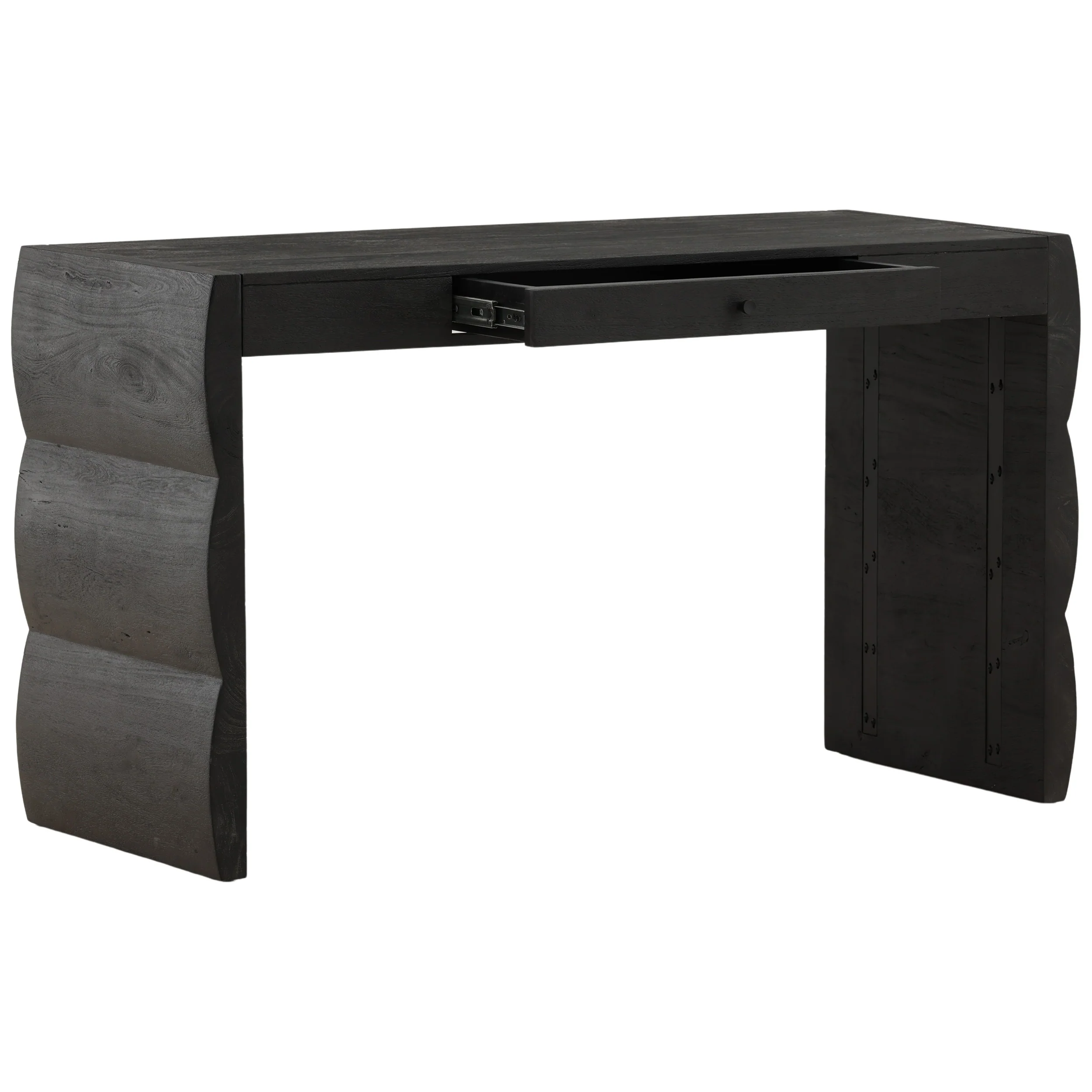 Natassia Desk, Black - Image 4