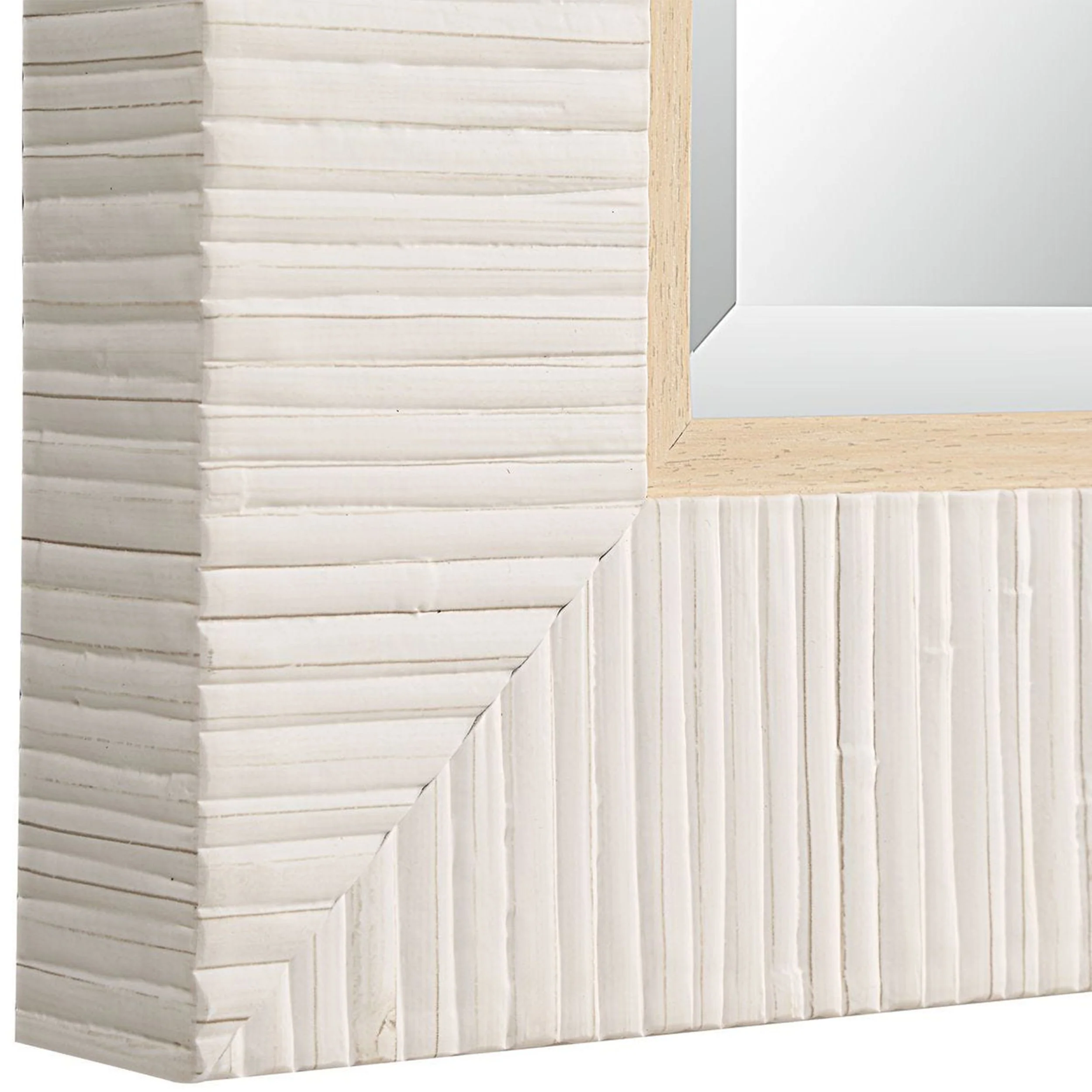 Naya Mirror, White - Image 3