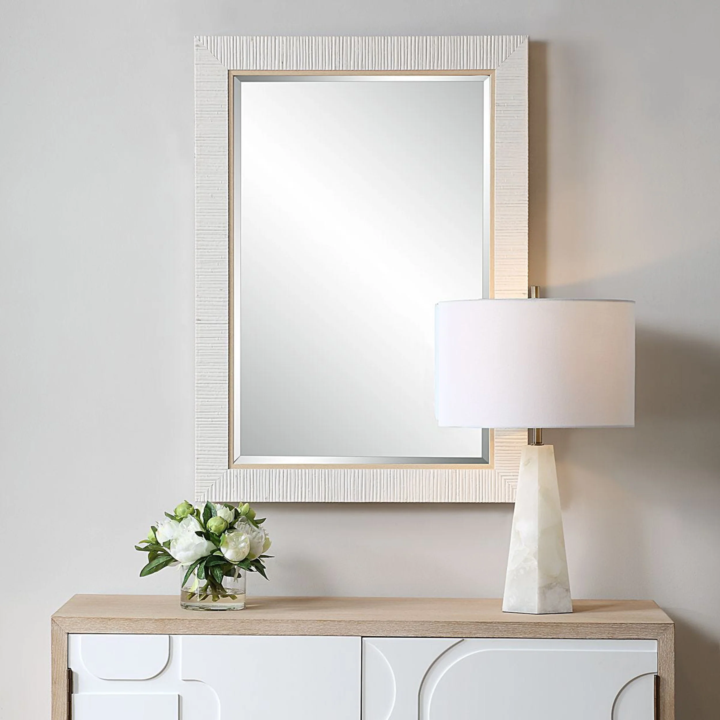 Naya Mirror, White - Image 4