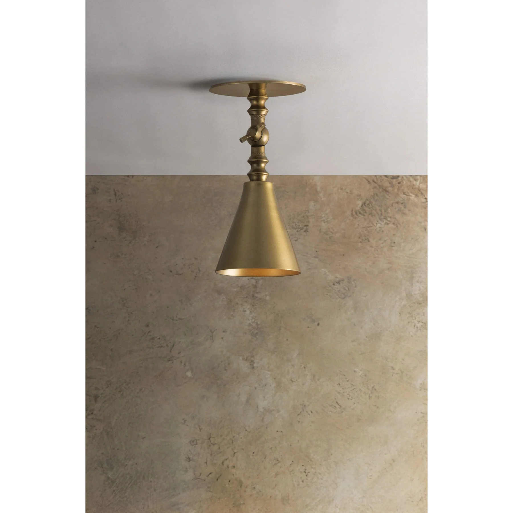 Necessity Wall Sconce, Patina Brass - Image 3