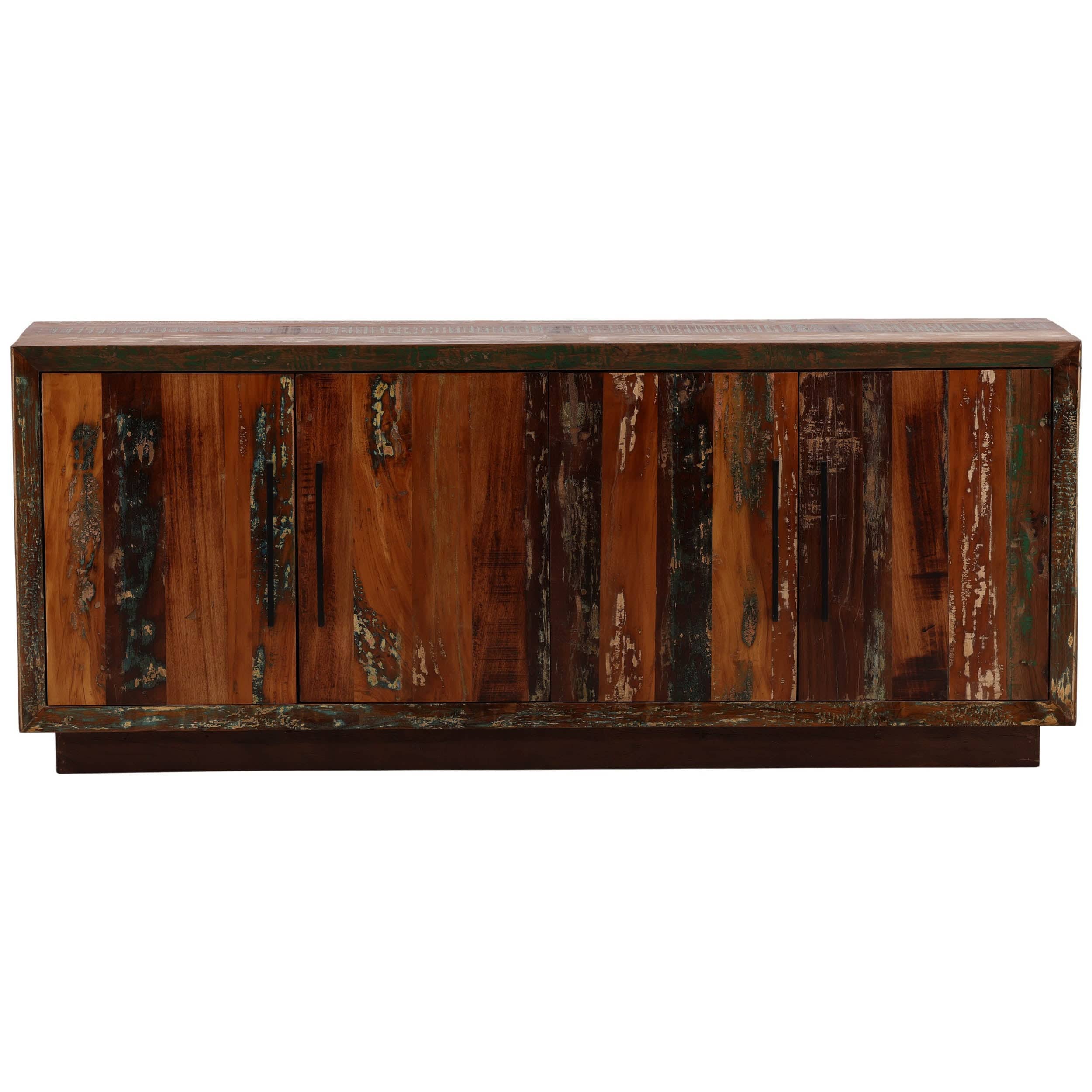 Neem Sideboard, Distressed Medium Brown - Image 2