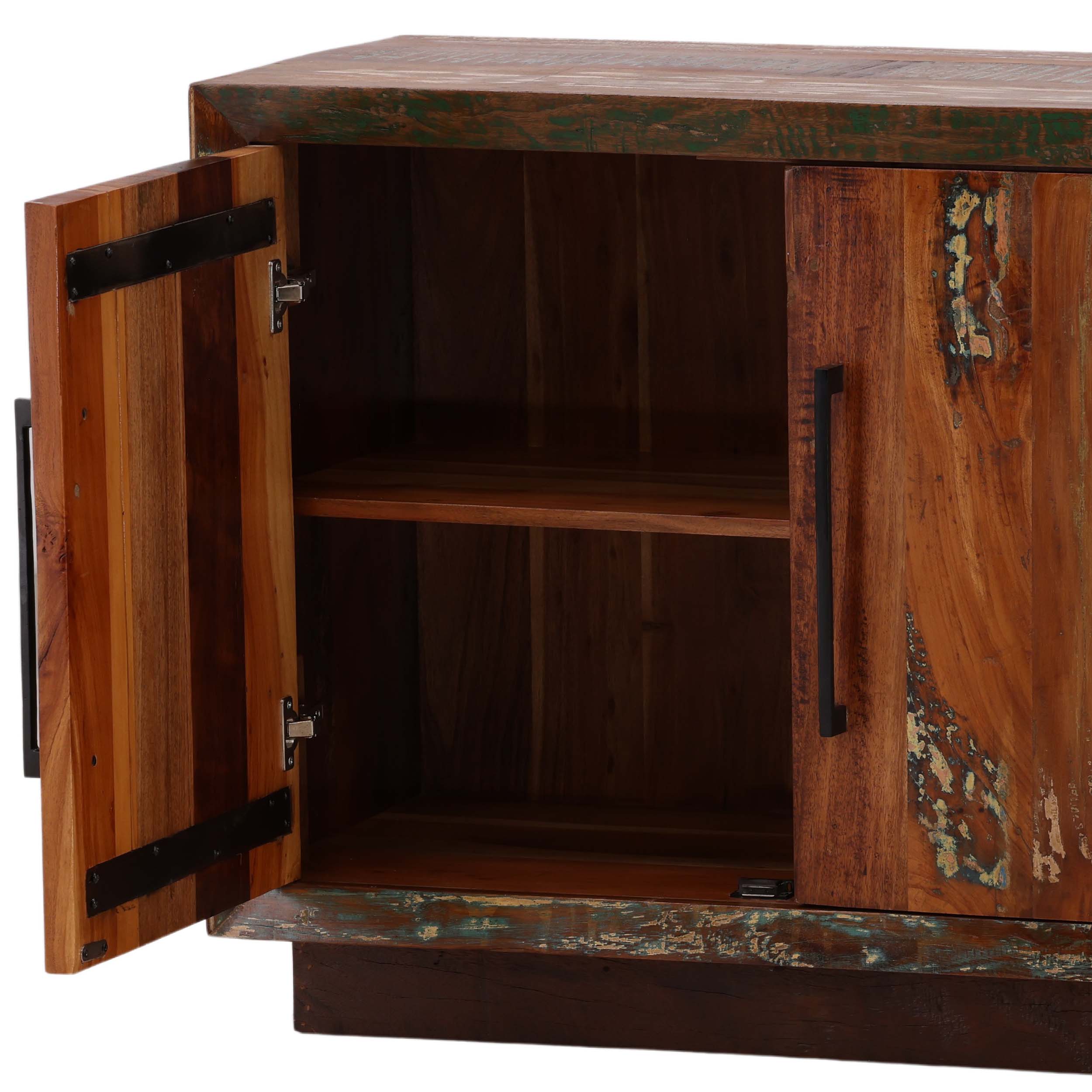 Neem Sideboard, Distressed Medium Brown - Image 5