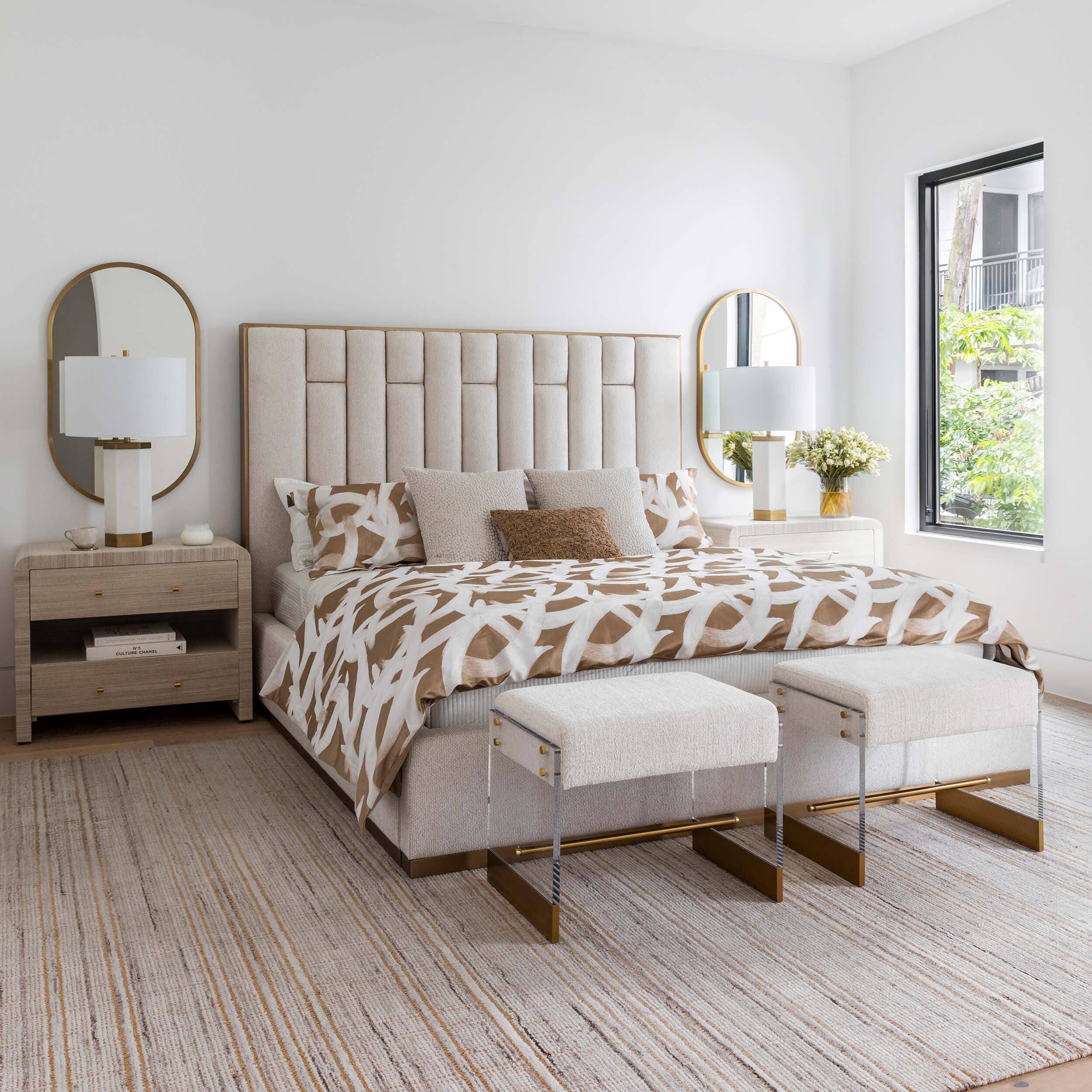 Nemu King Bed, Rhea Light Barley - Image 4