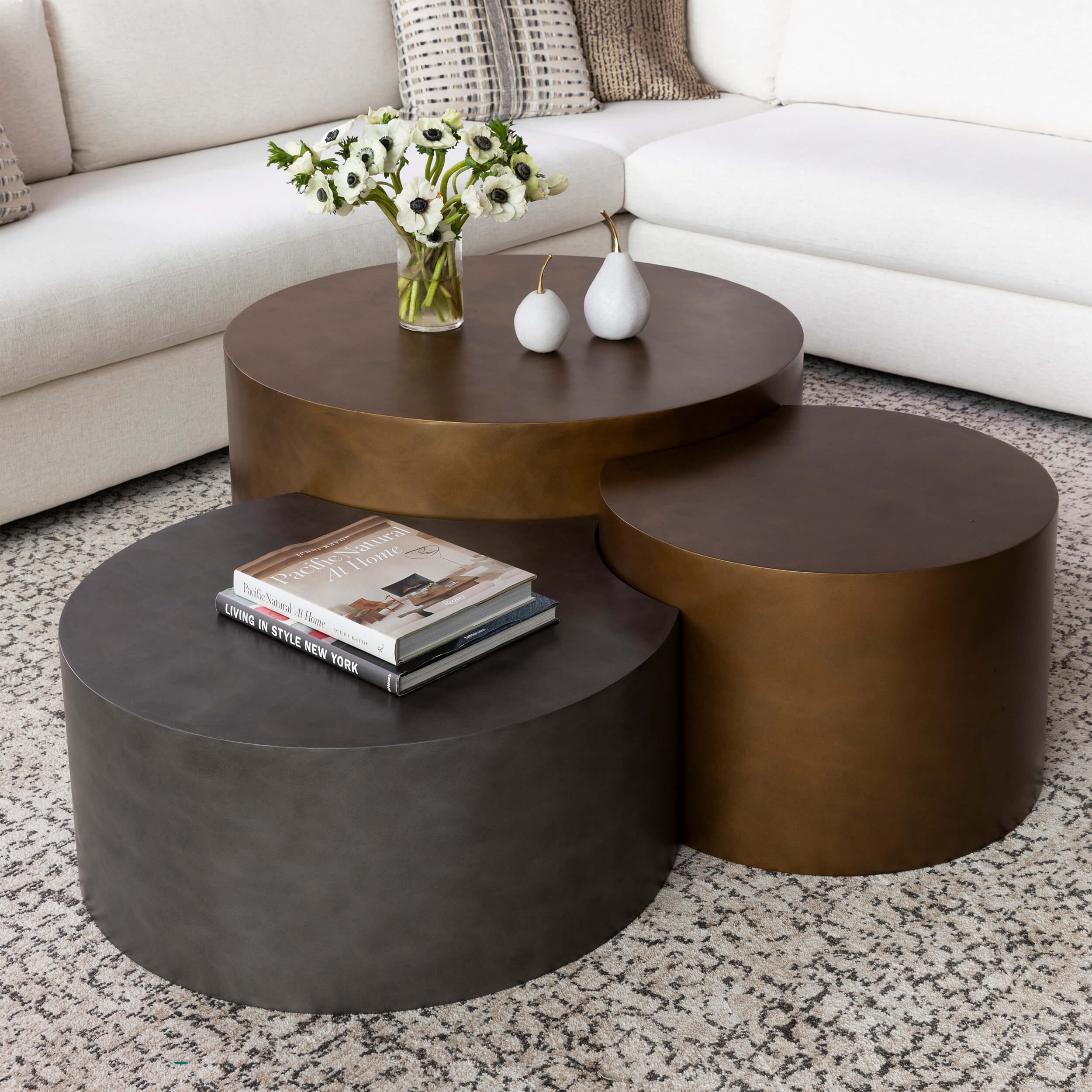 Neo Coffee Tables, Set of 3 - Image 4