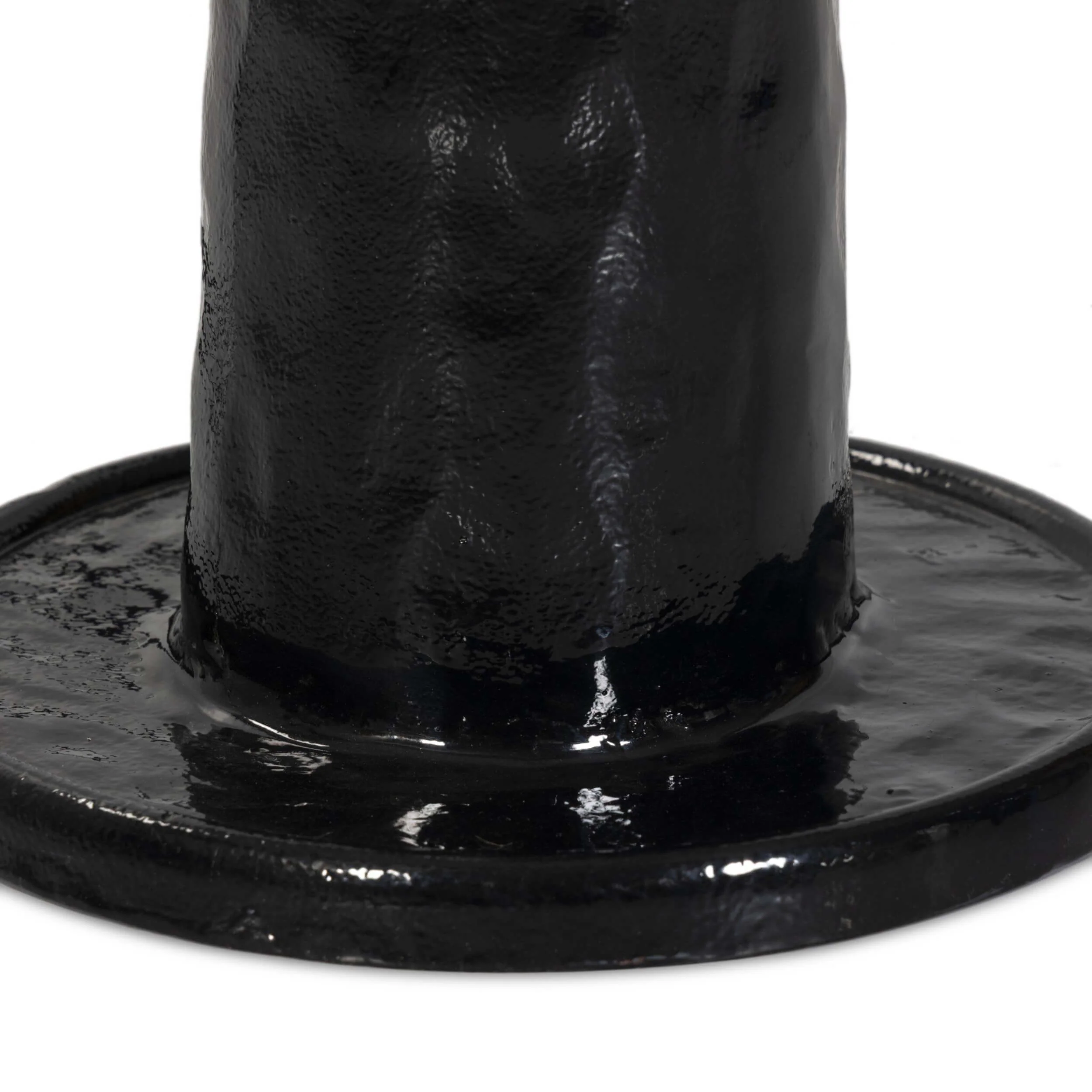 Nerissa Floor Lamp, Glossy Black by Four Hands - Image 3