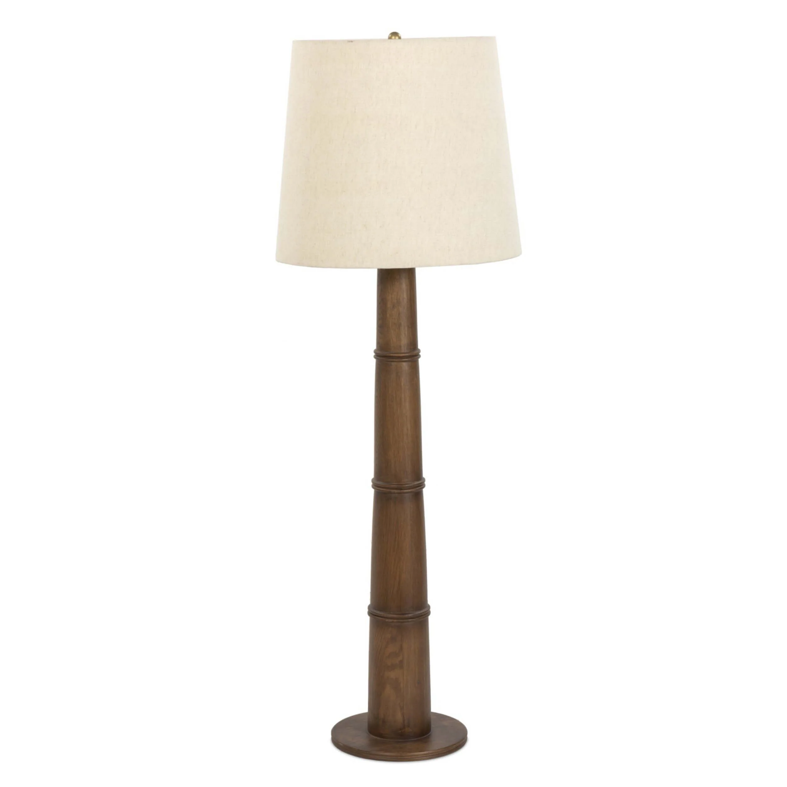 Nerissa Floor Lamp, Warm Brown Oak by Four Hands