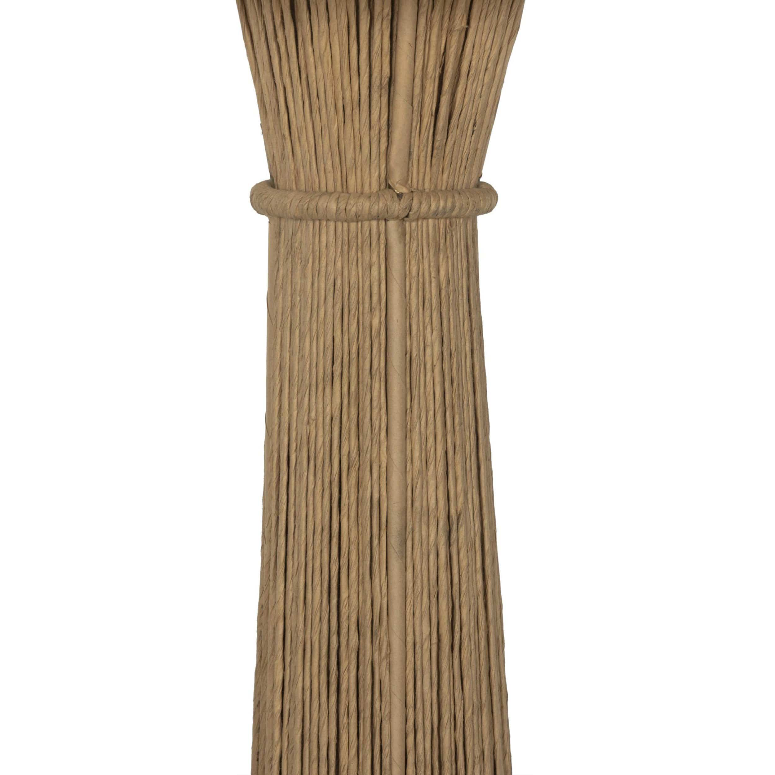 Nessa Floor Lamp, Cream Slub Linen by Four Hands - Image 4