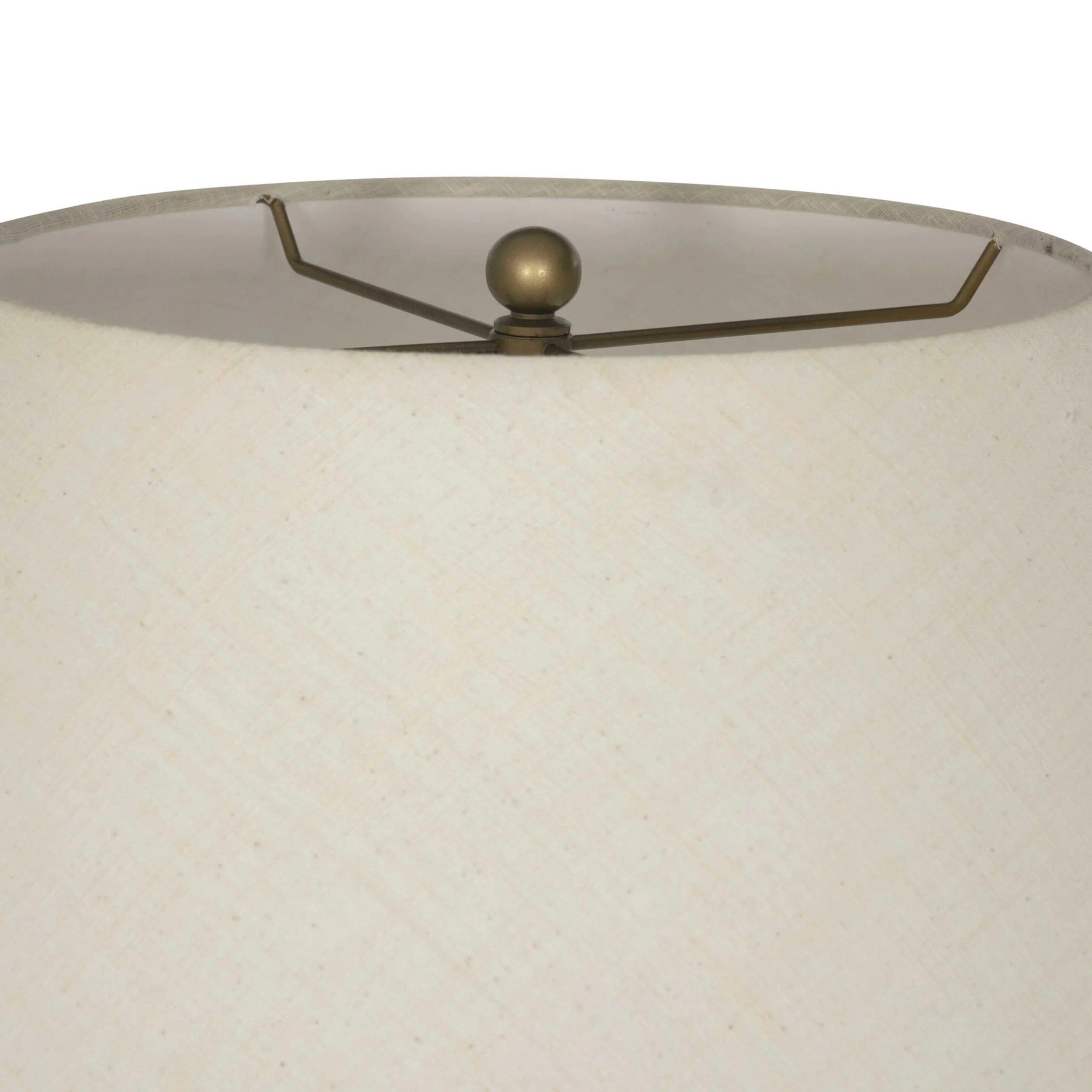 Nessa Floor Lamp, Cream Slub Linen by Four Hands - Image 5