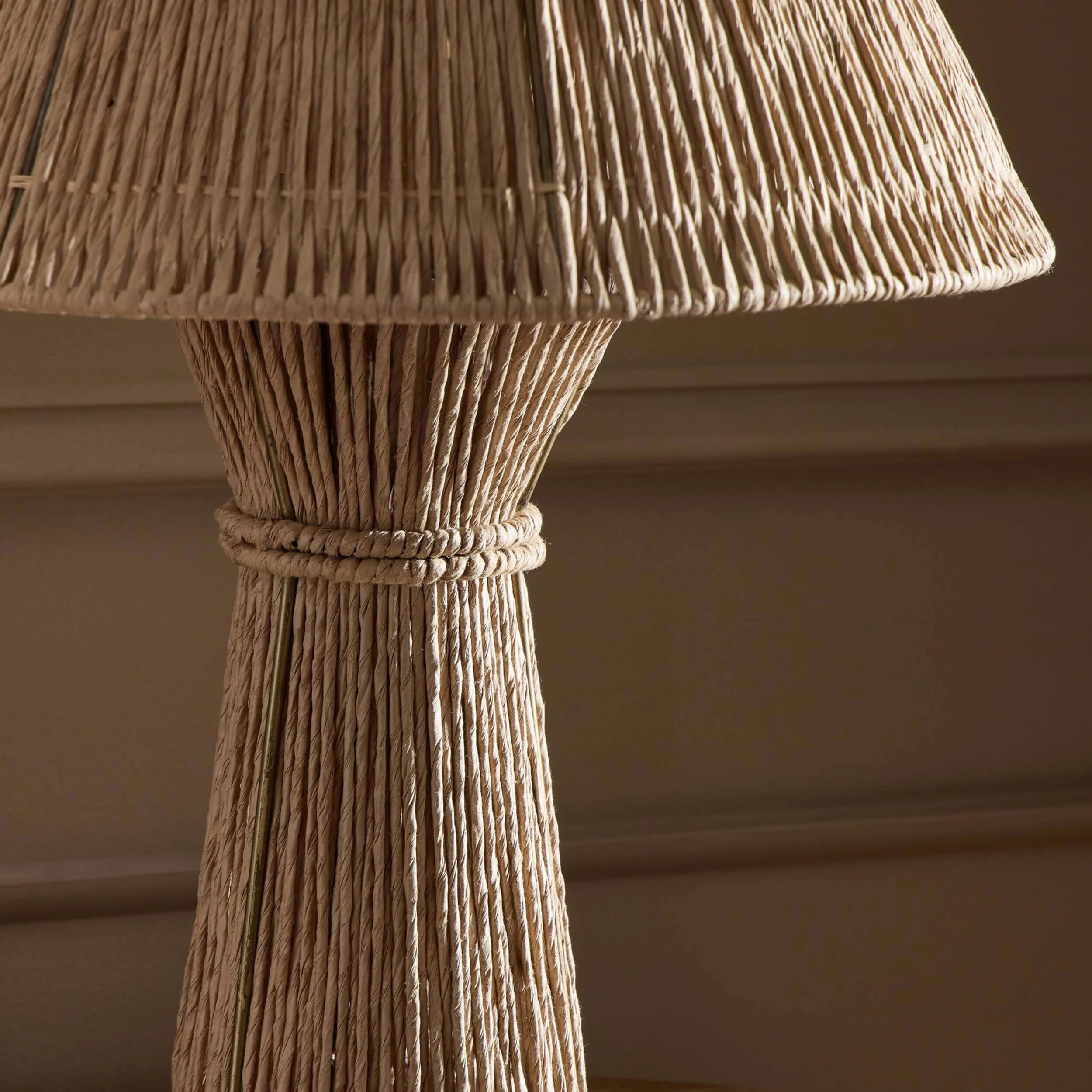 Nessa Table Lamp, Natural by Four Hands - Image 5
