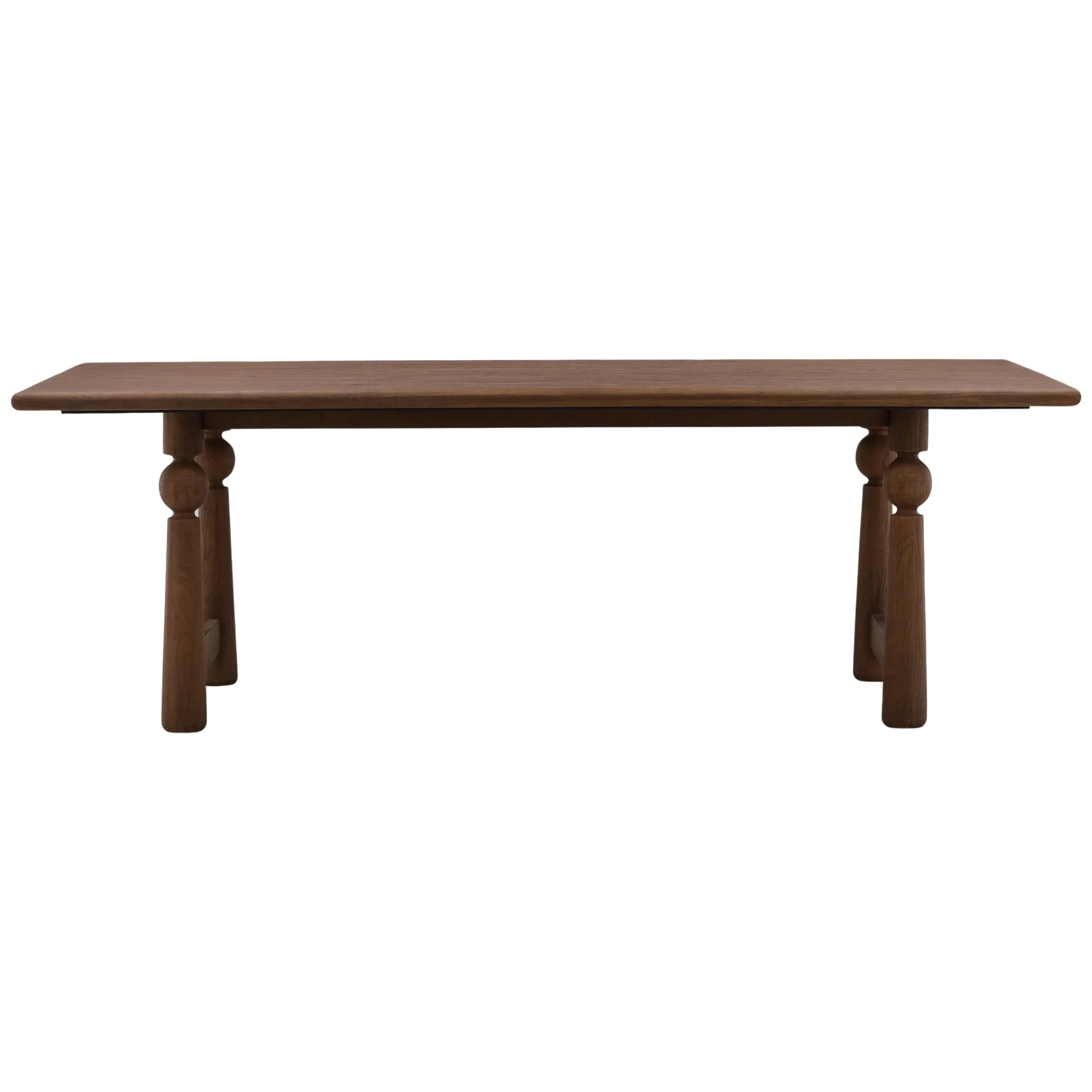 Nethan Dining Table, Brown - Image 2