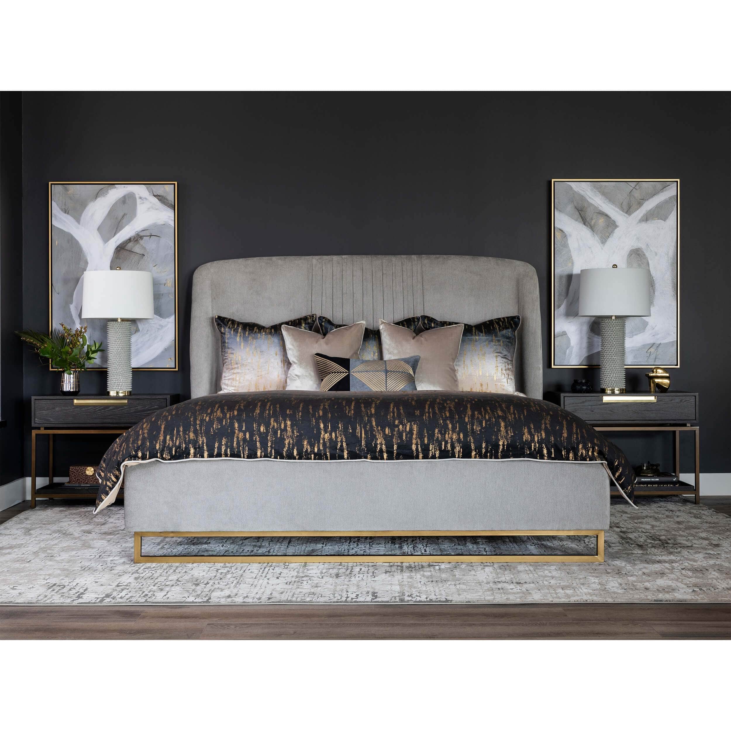 Nevin Bed, Polo Club Stone - Image 4
