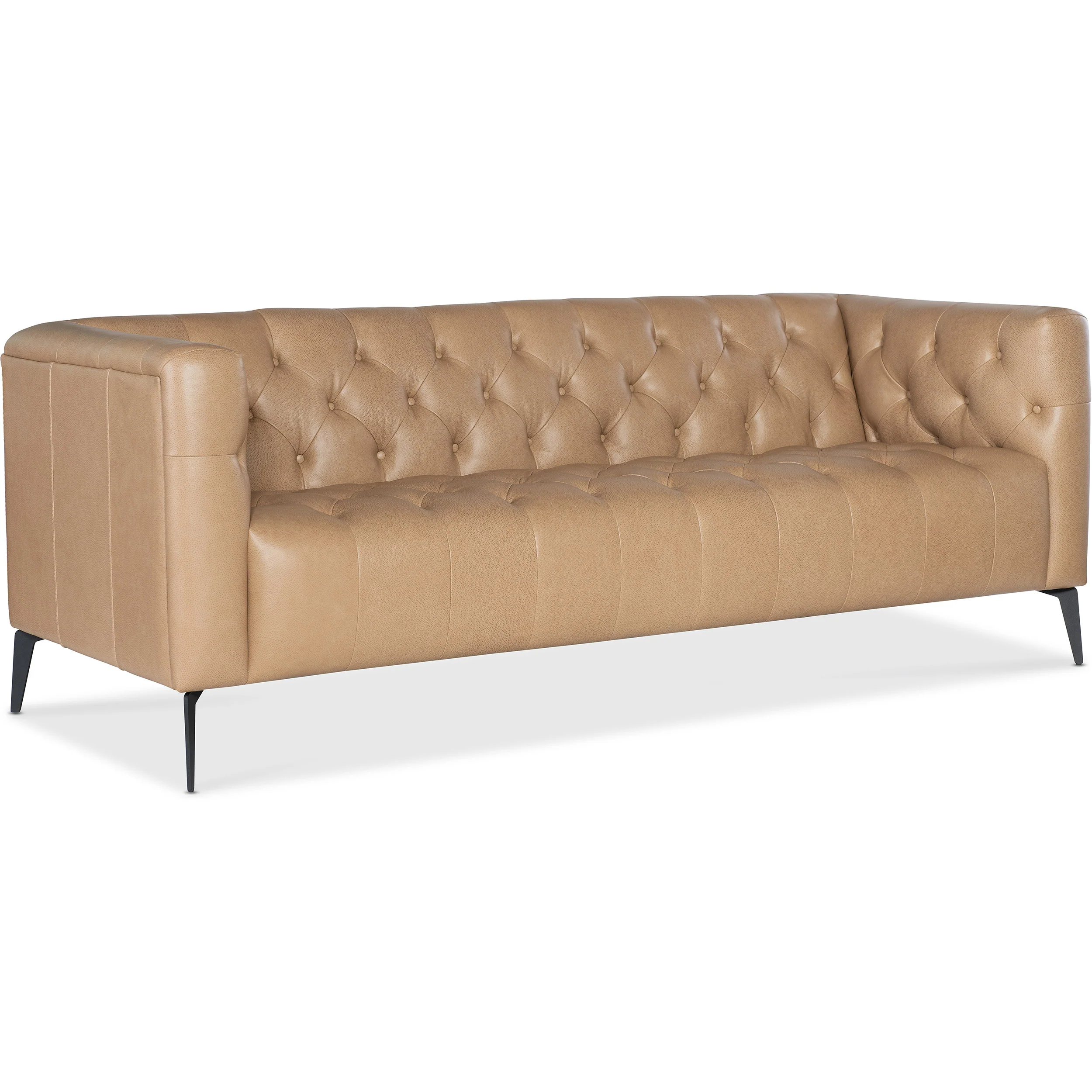 Nicolla Leather Sofa, Texas Stone - Image 2