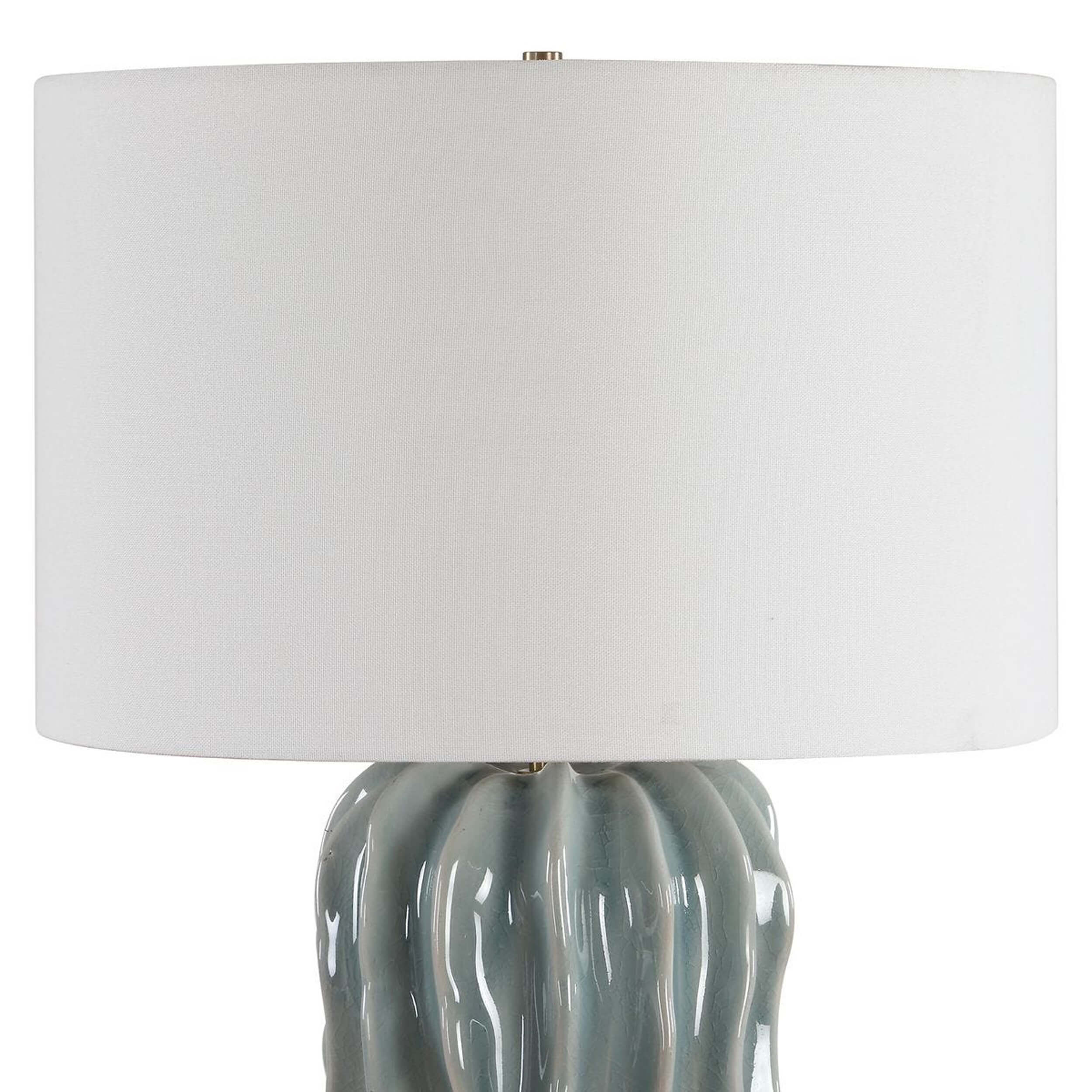 Niese Table Lamp, Light Blue - Image 2