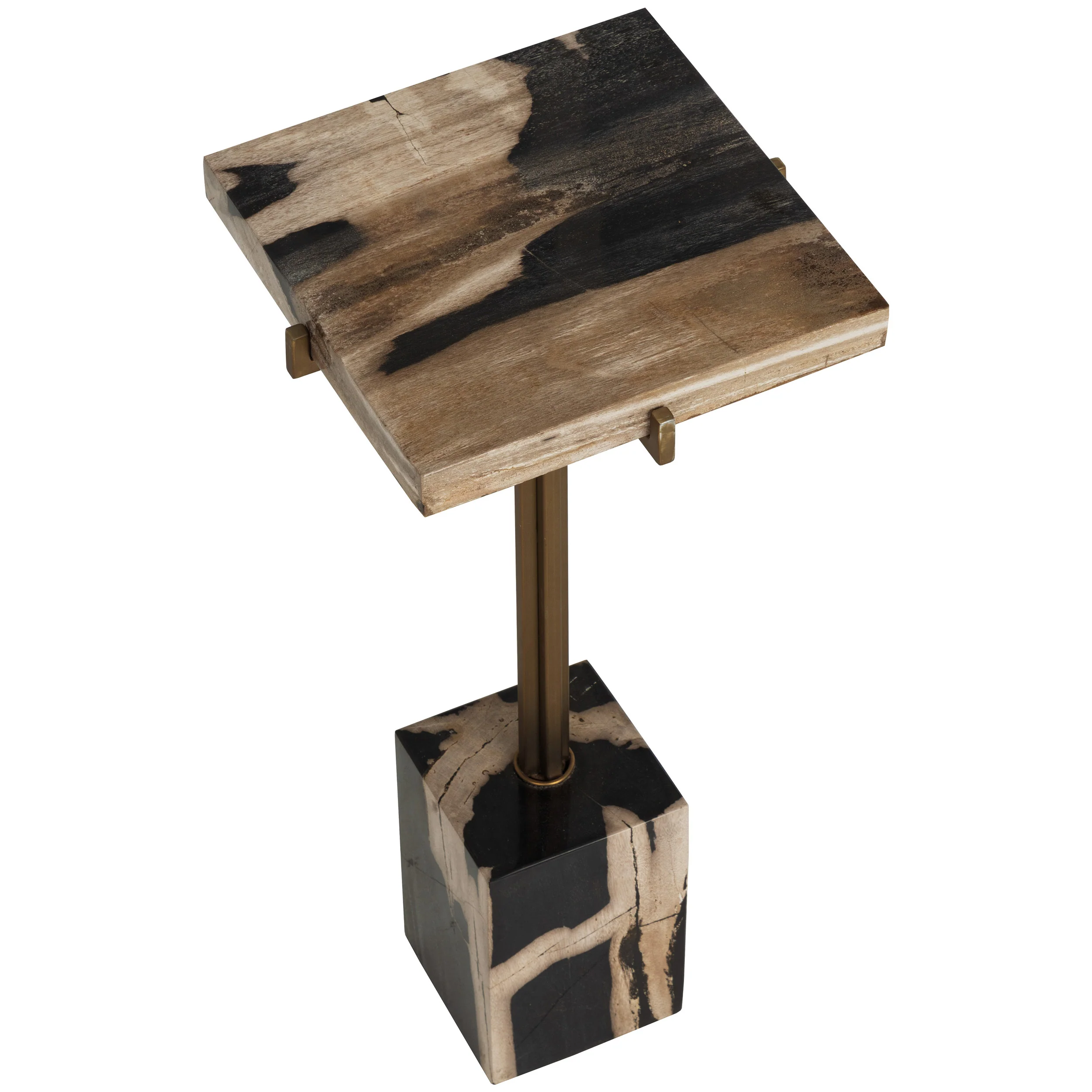 Nisha End Table, Black - Image 3