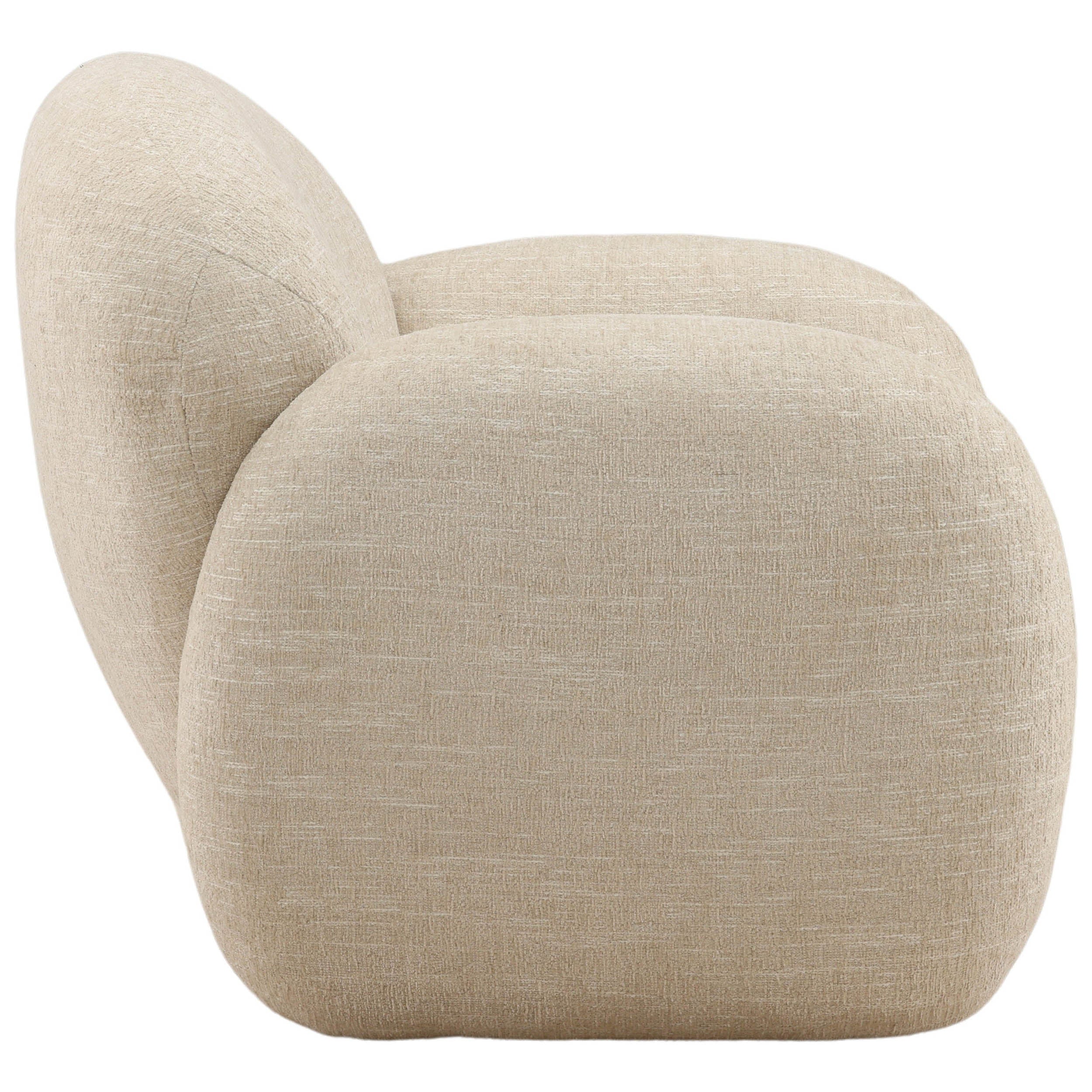 Noa Chair, Cream - Image 3
