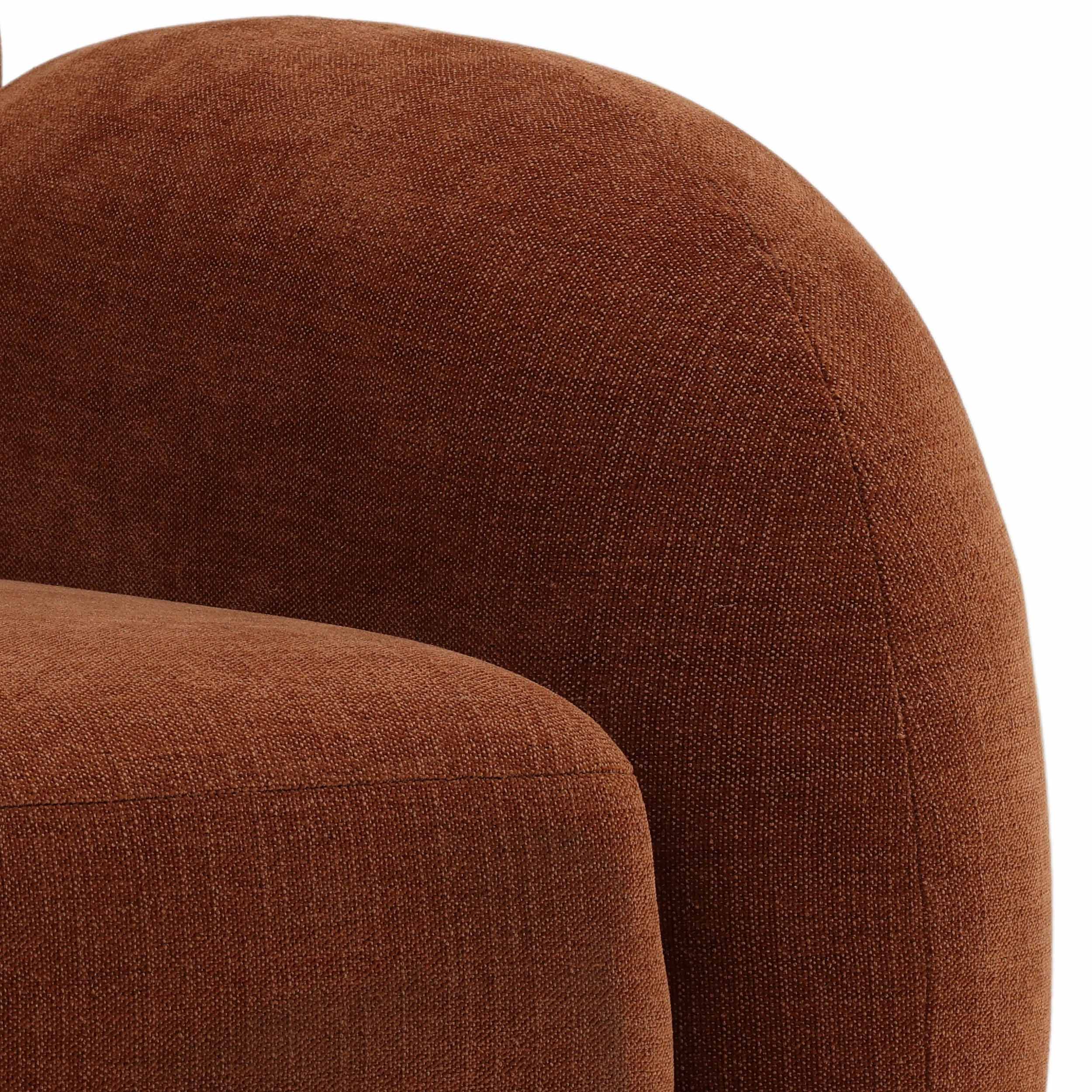 Noa Chair, Rust - Image 5