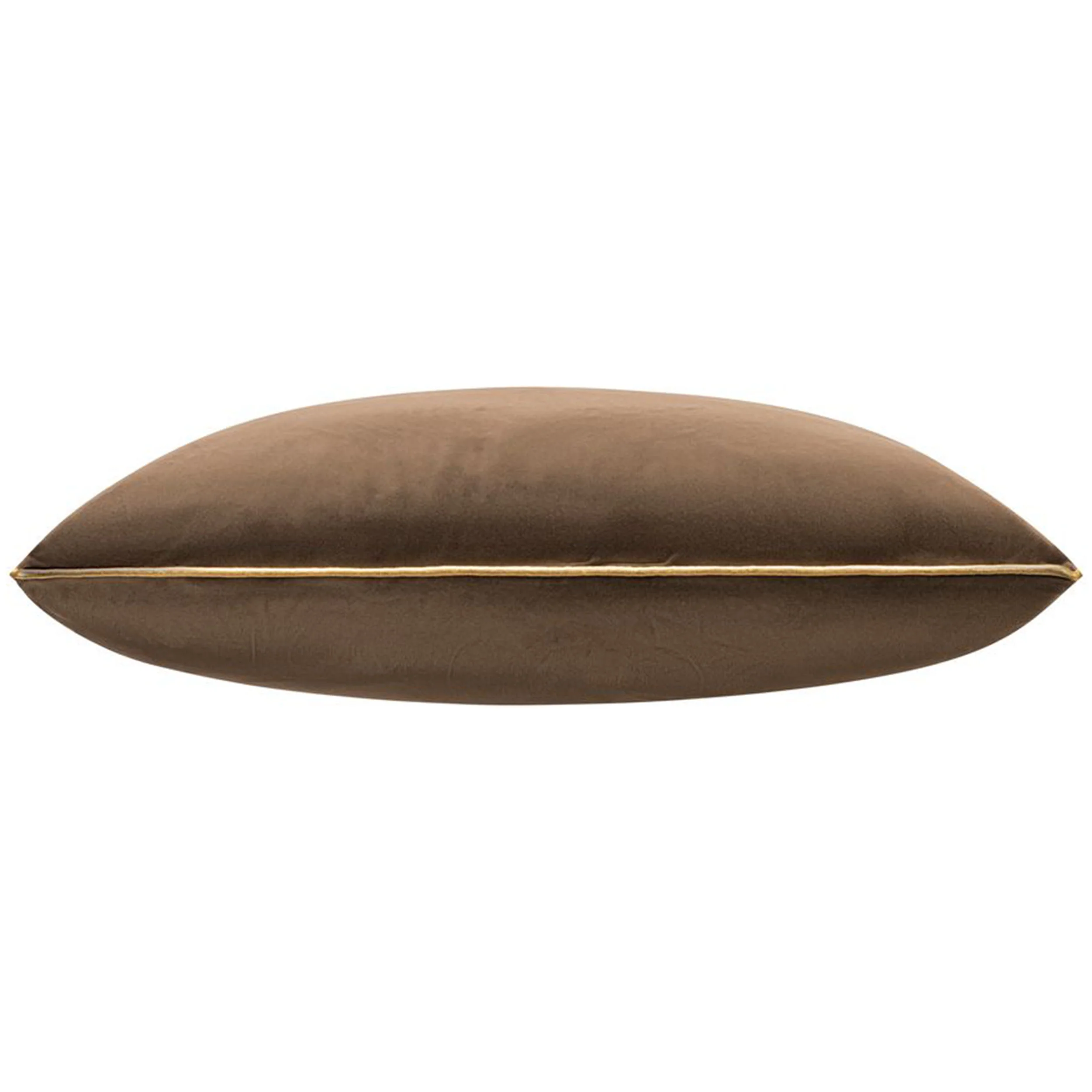 Noah Pillow, Chocolate/Gold - Image 2