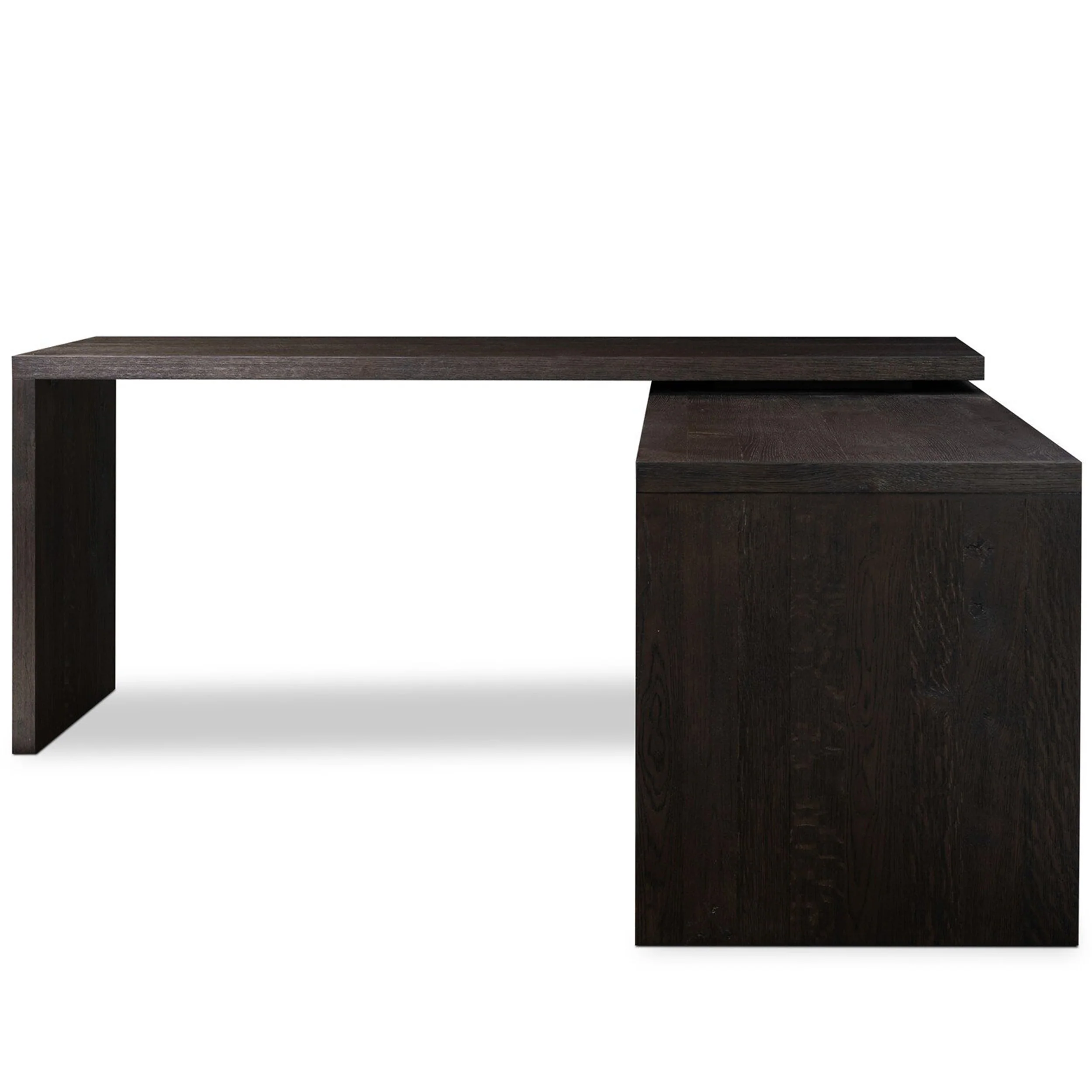 Noah Rotating Desk, Smoked Black by Four Hands - Image 3