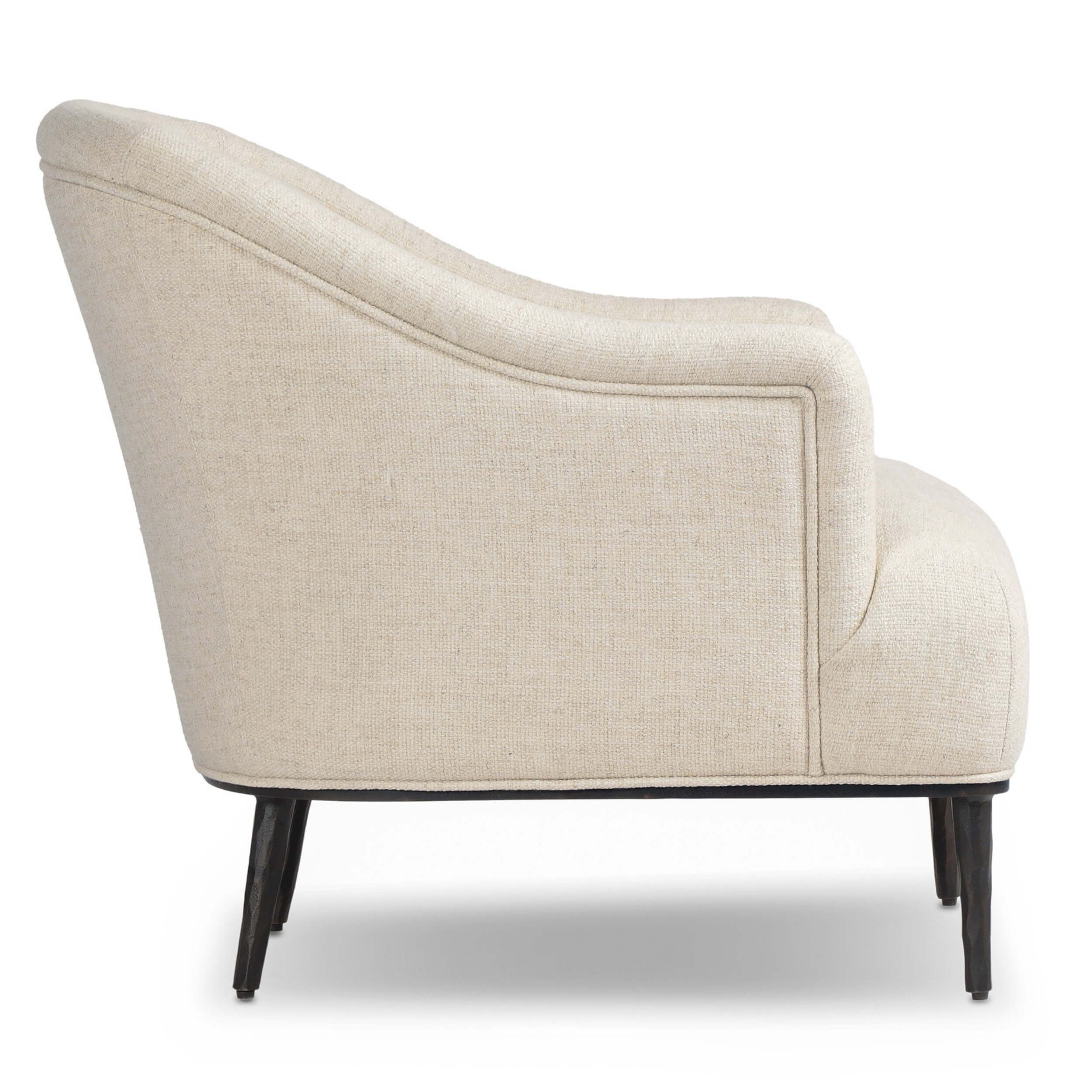 Noel Chair, Thames Cream by Four Hands - Image 3
