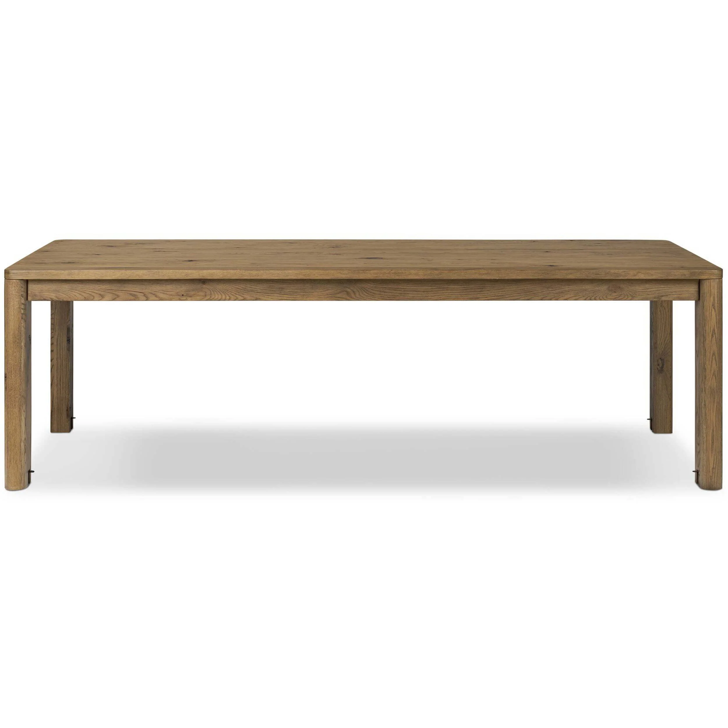 Noeline Double Extension Dining Table, Resawn Worn Oak by Four Hands - Image 4