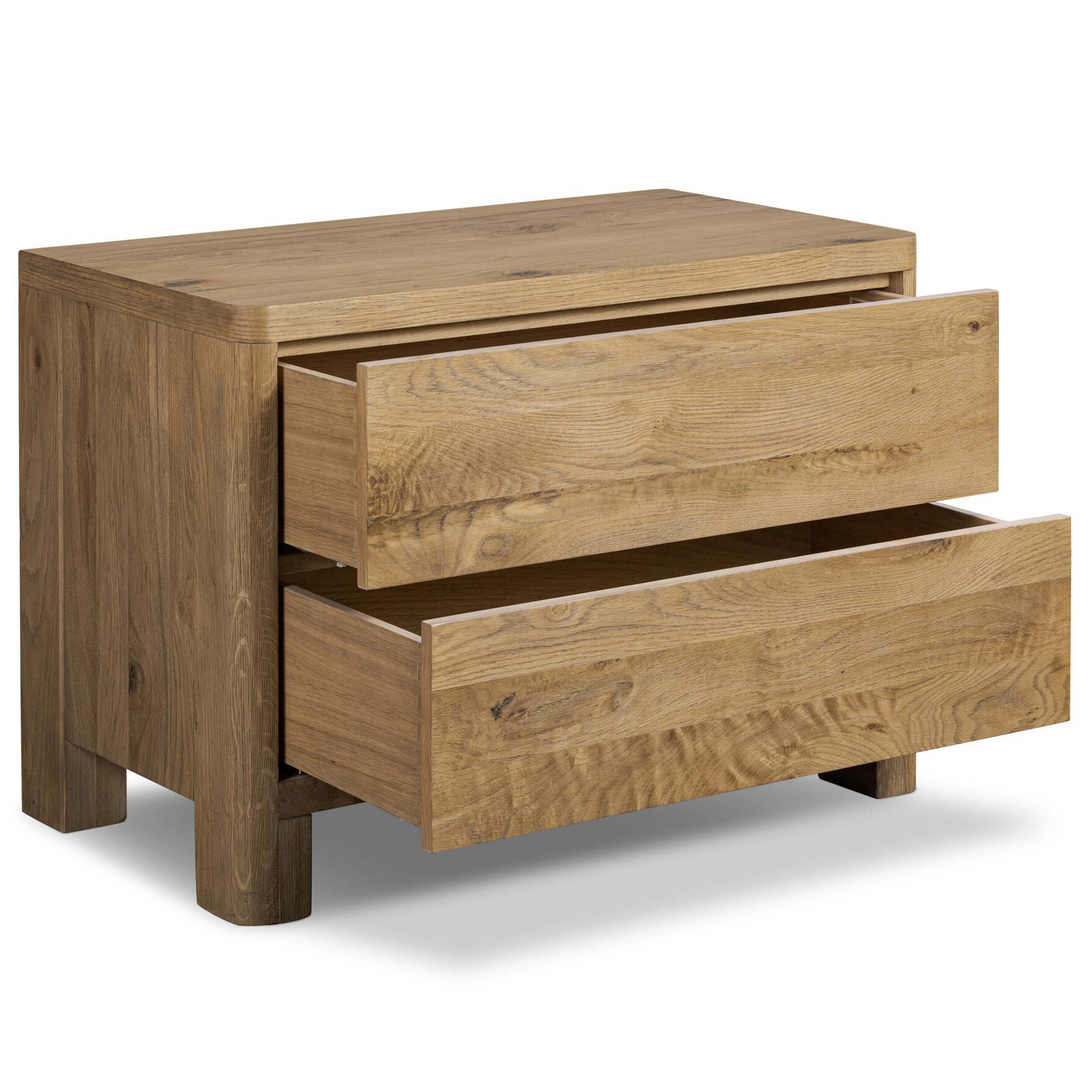 Noeline Nightstand, Natural by Four Hands - Image 4