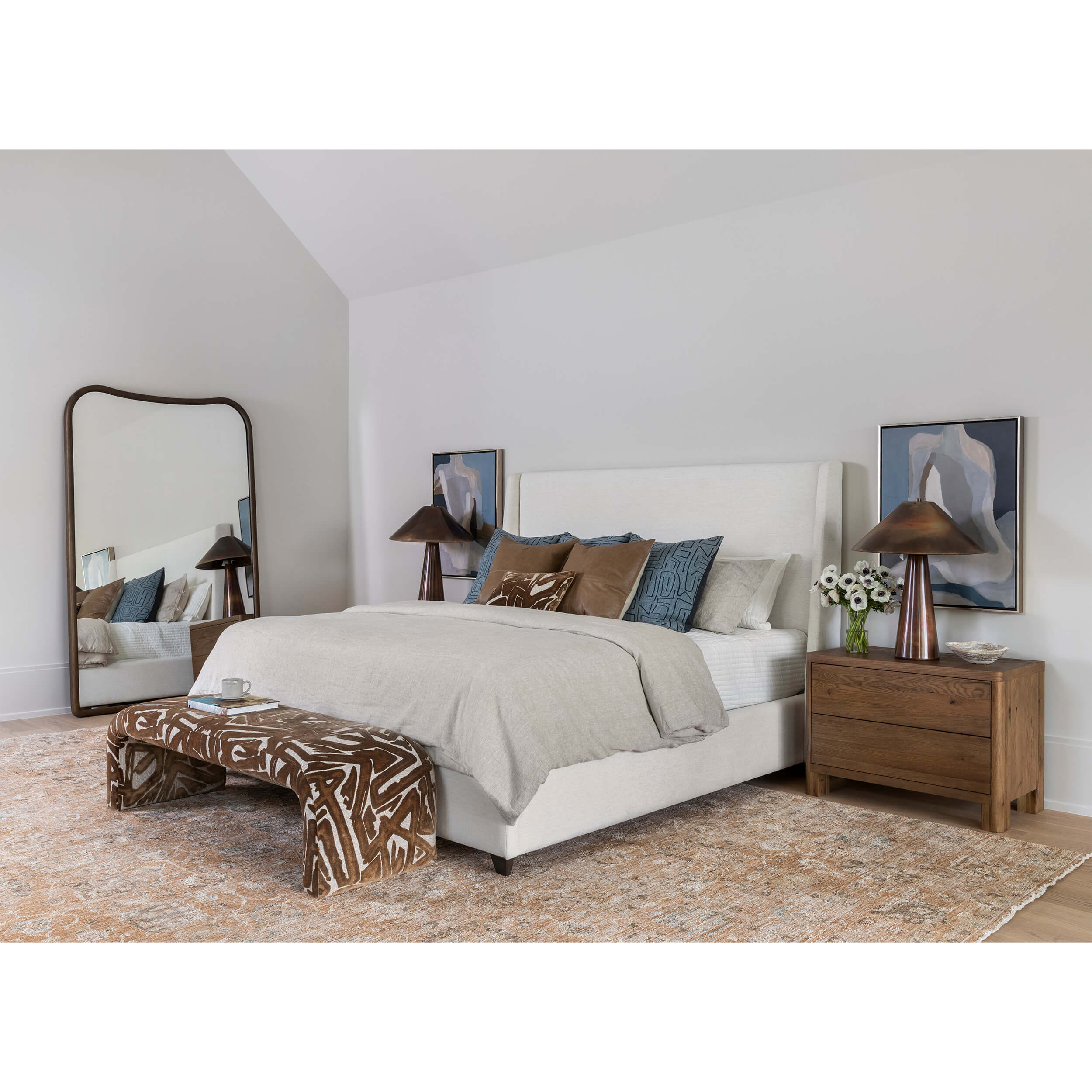 Noeline Nightstand, Natural by Four Hands - Image 7