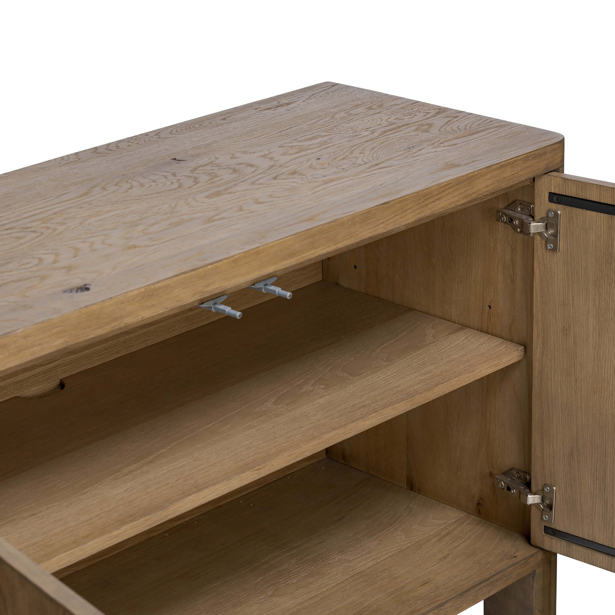 Noeline Sideboard, Resawn Worn Oak by Four Hands - Image 3