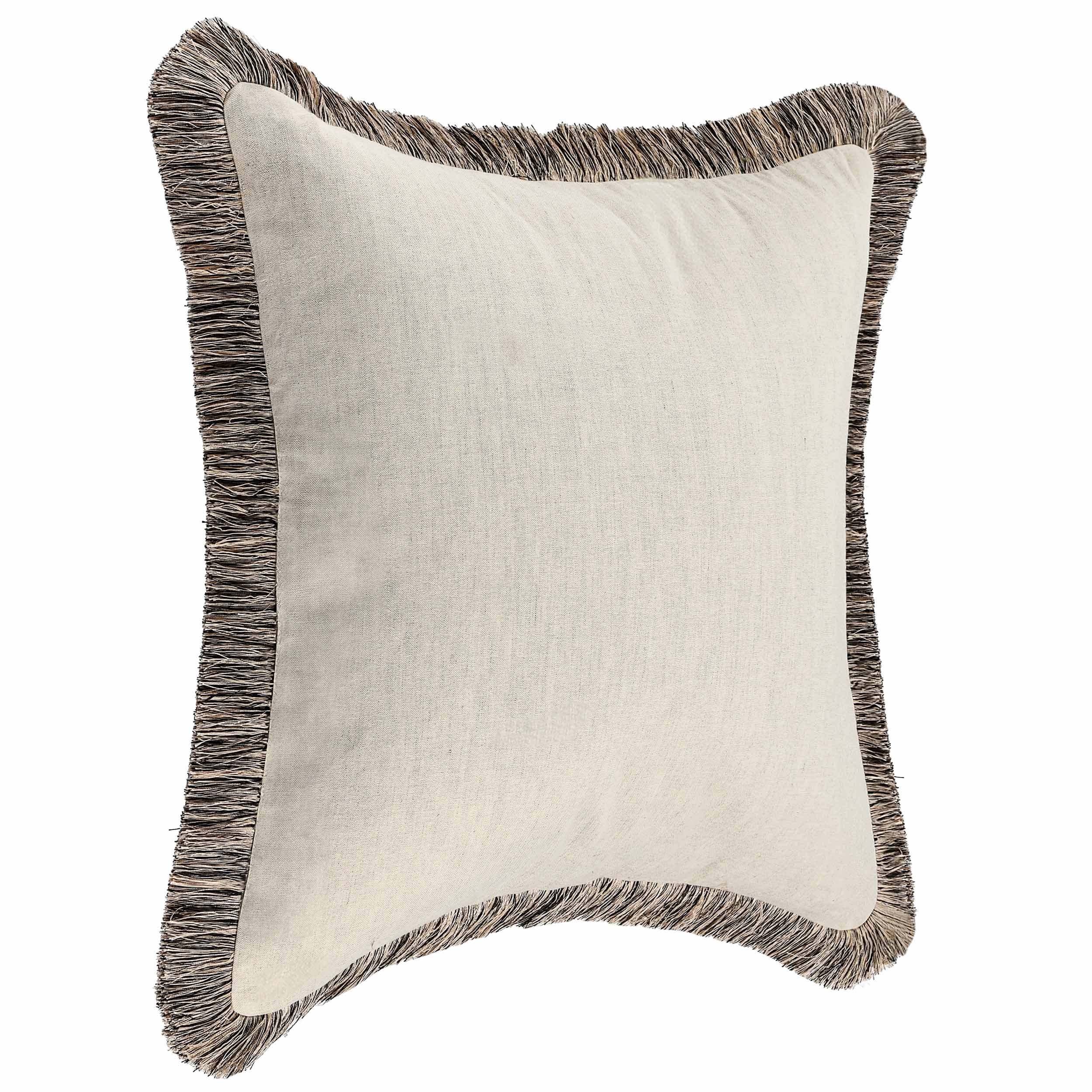Nola Pillow, Natural/Black - Image 2