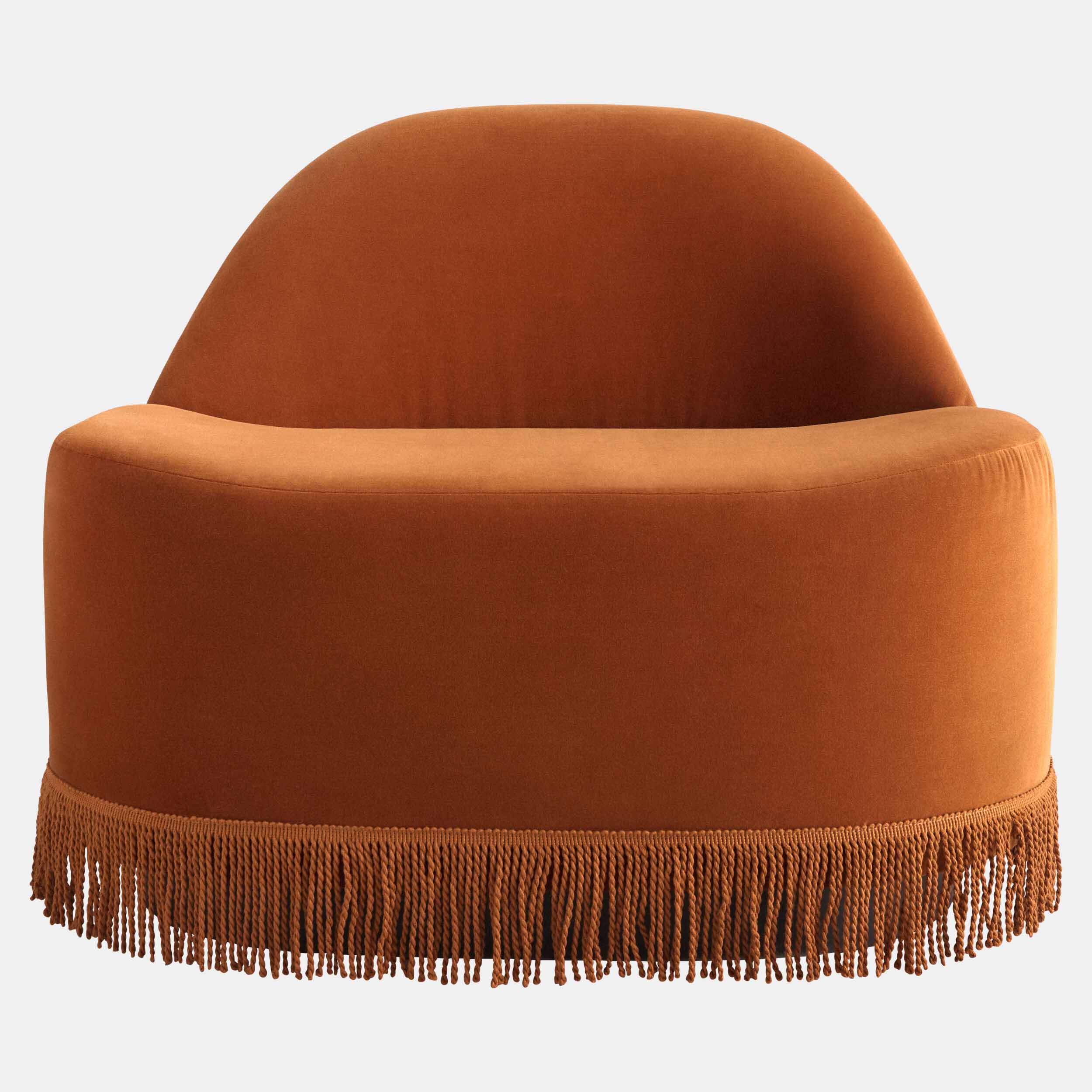 Nomade Chair, Burnt Orange - Image 4