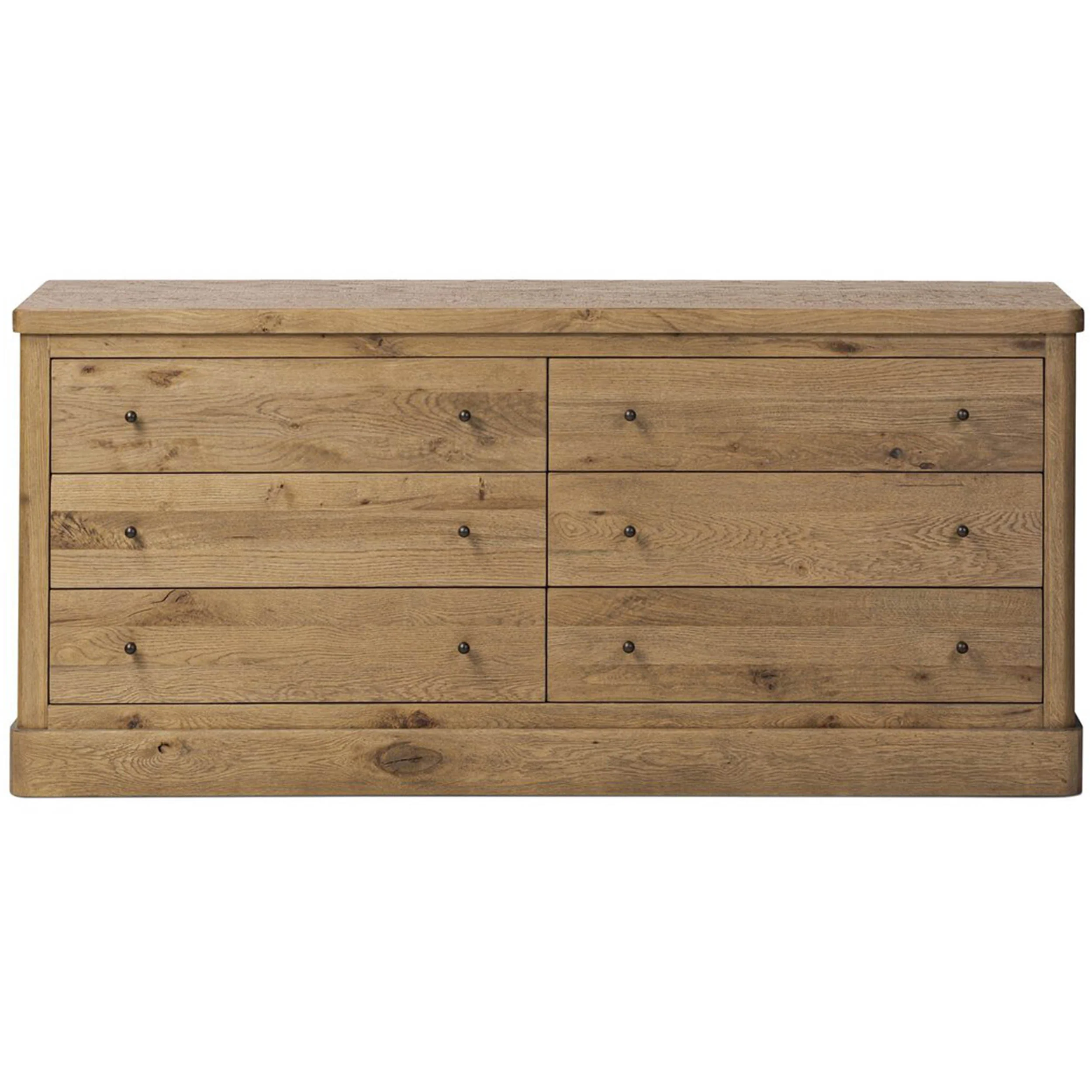 Grand 6 Drawer Dresser, Honey Brown by Four Hands - Image 2