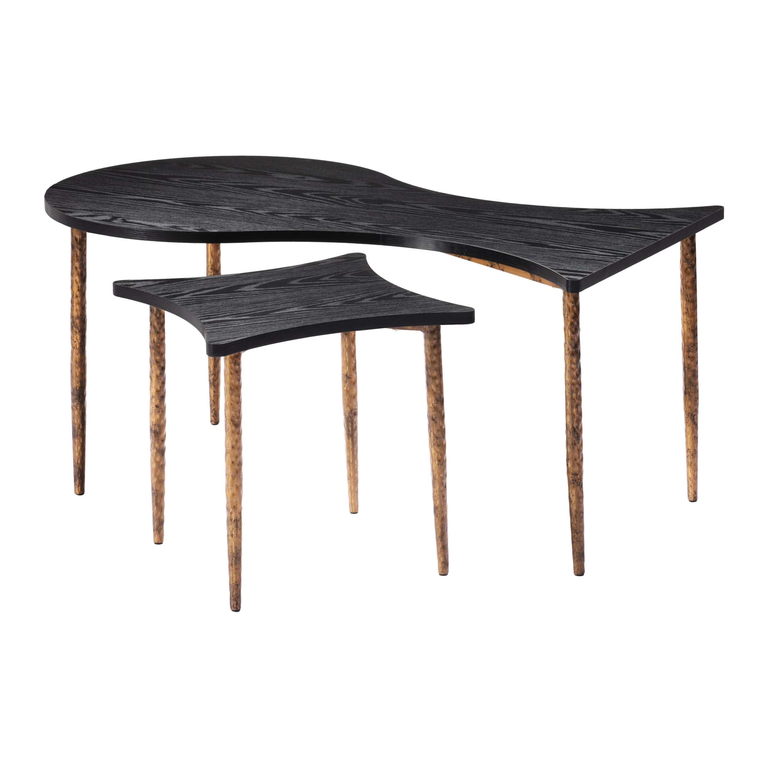 Norden Coffee Table, Black, Set of 2 - Image 2