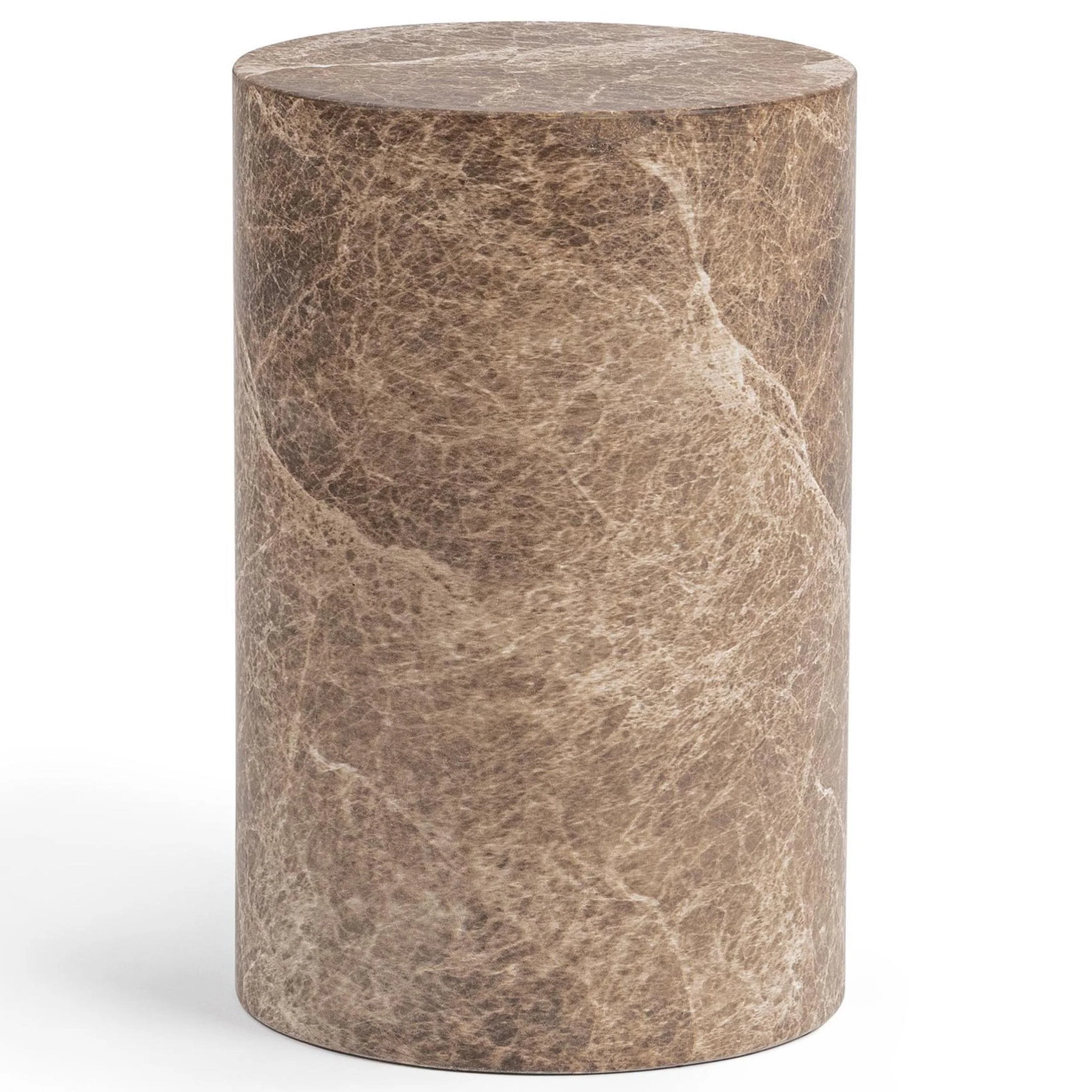 Norfolk Display Pedestal, Brown/Ivory - Image 2