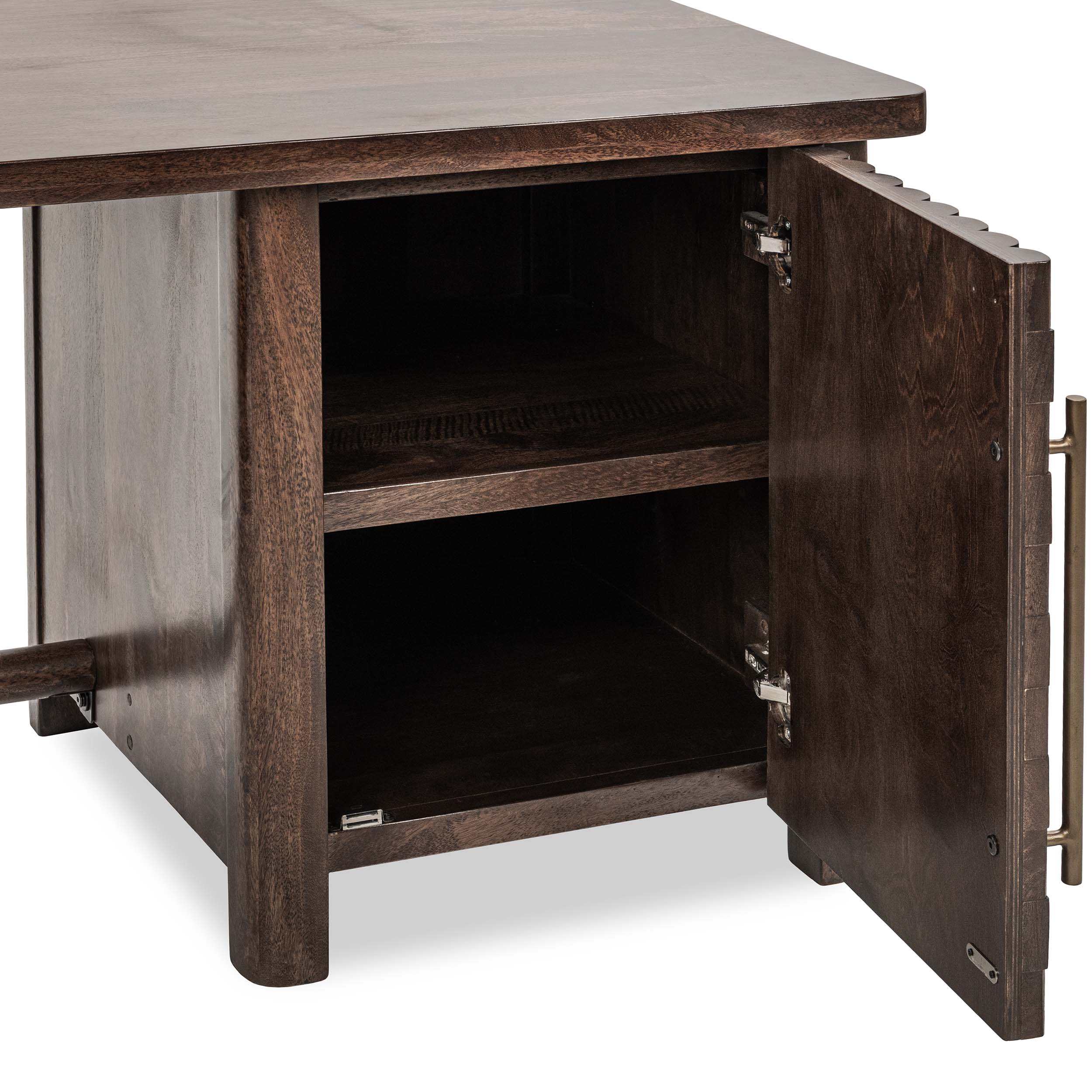 Norwood Desk, Bark Brown - Image 4