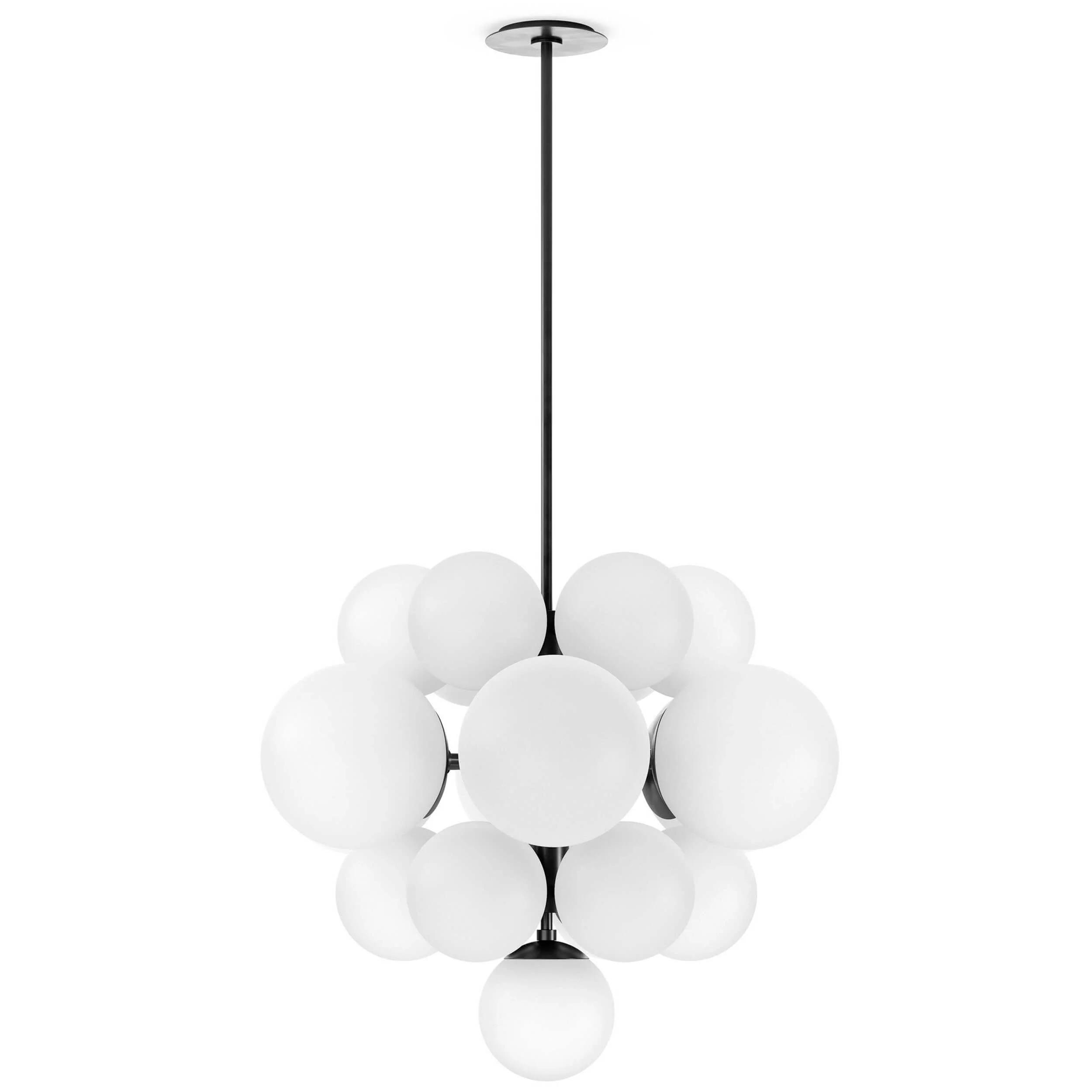 Nova Chandelier, Black Gunmetal by Four Hands