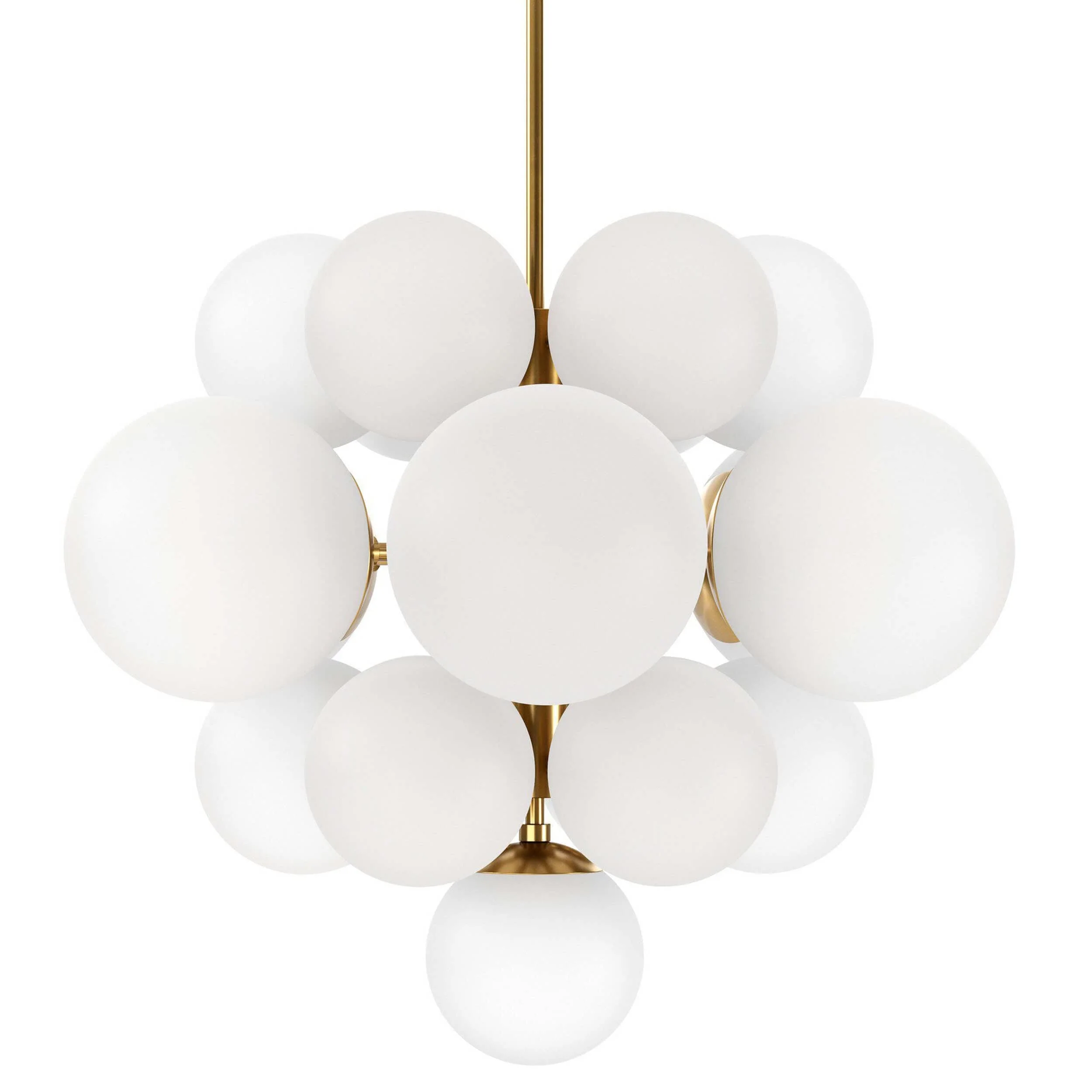 Nova Chandelier, Burnished Brass by Four Hands - Image 2