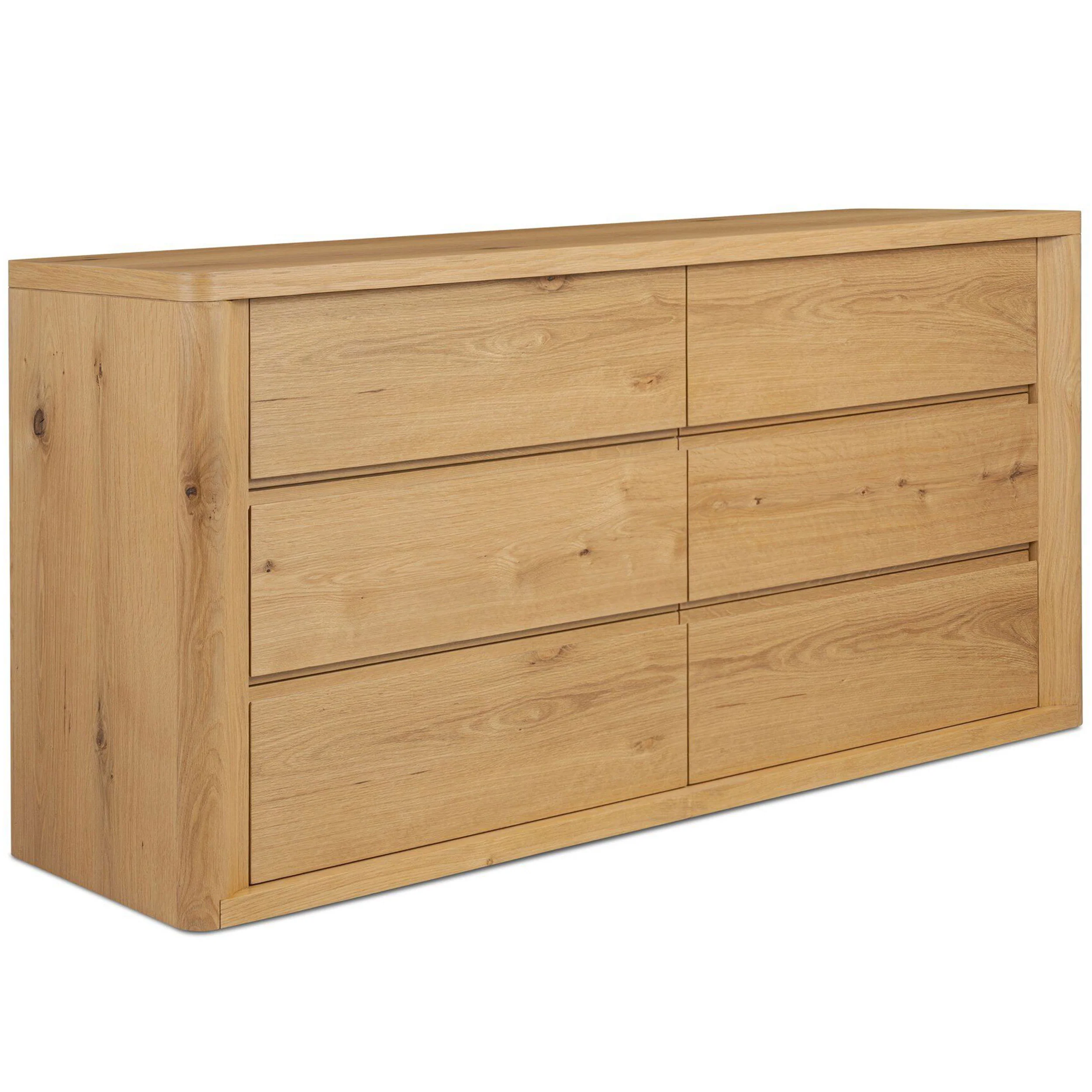 Novella 6 Drawer Dresser, Natural by Four Hands