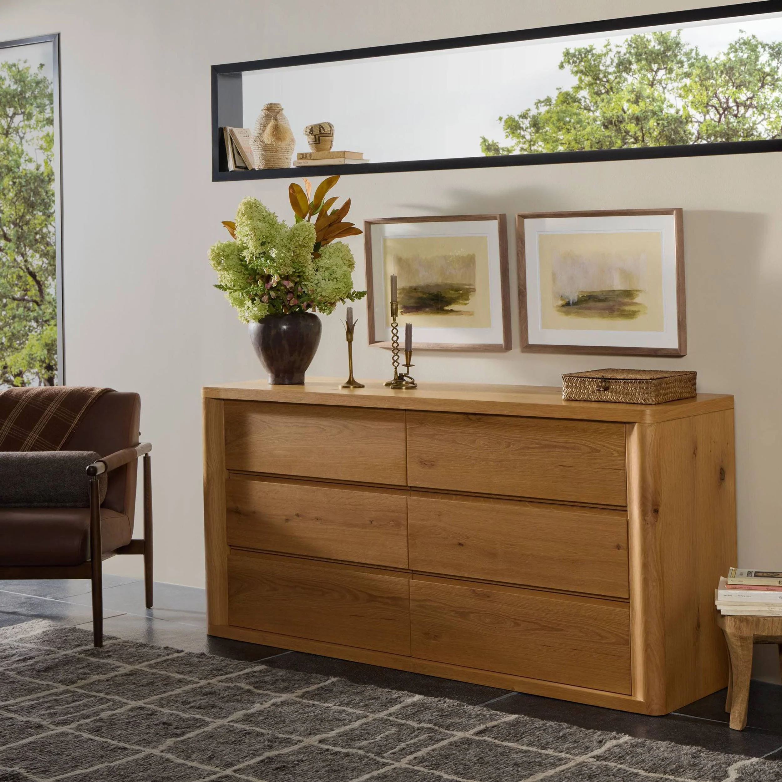 Novella 6 Drawer Dresser, Natural by Four Hands - Image 7