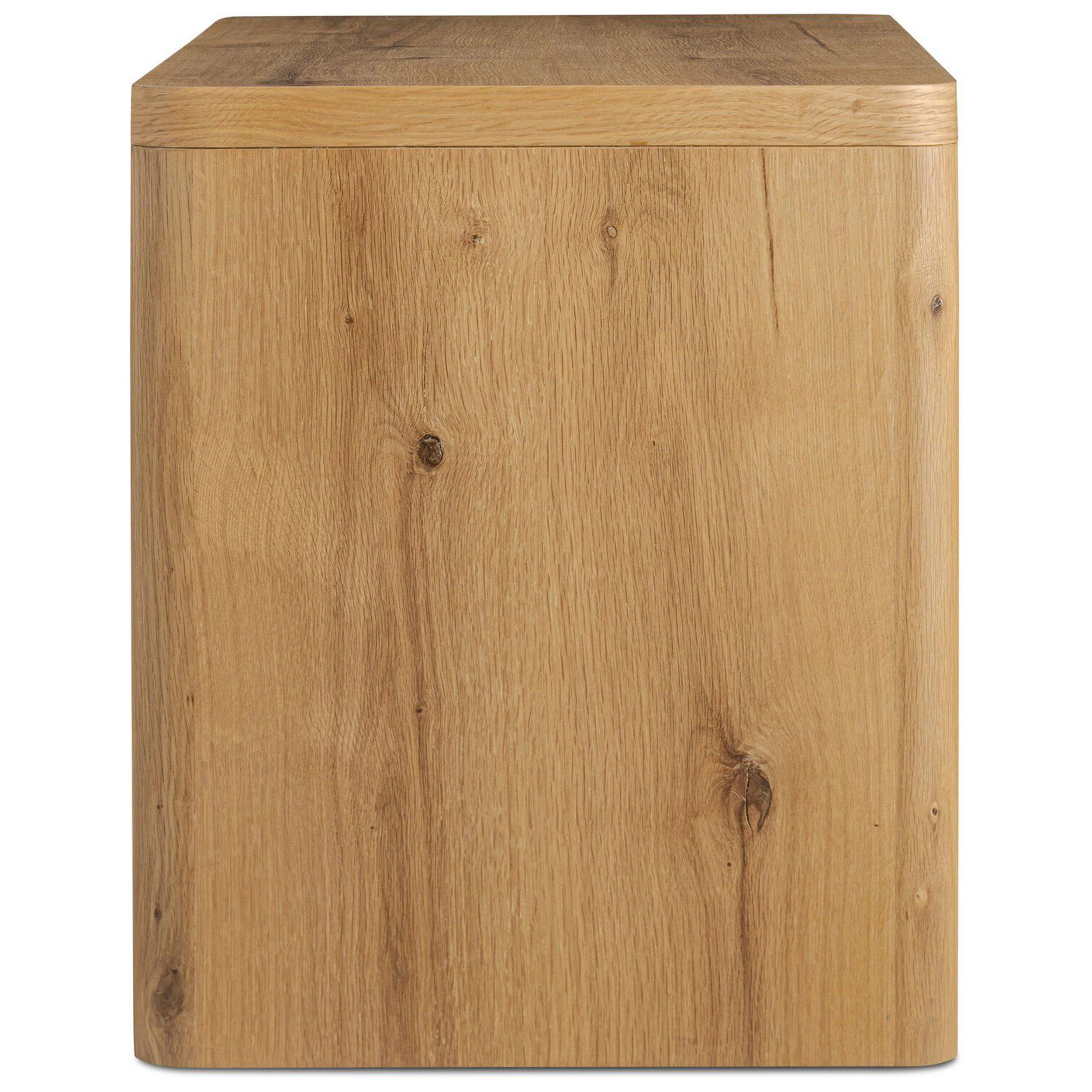 Novella Nightstand, Natural by Four Hands - Image 3