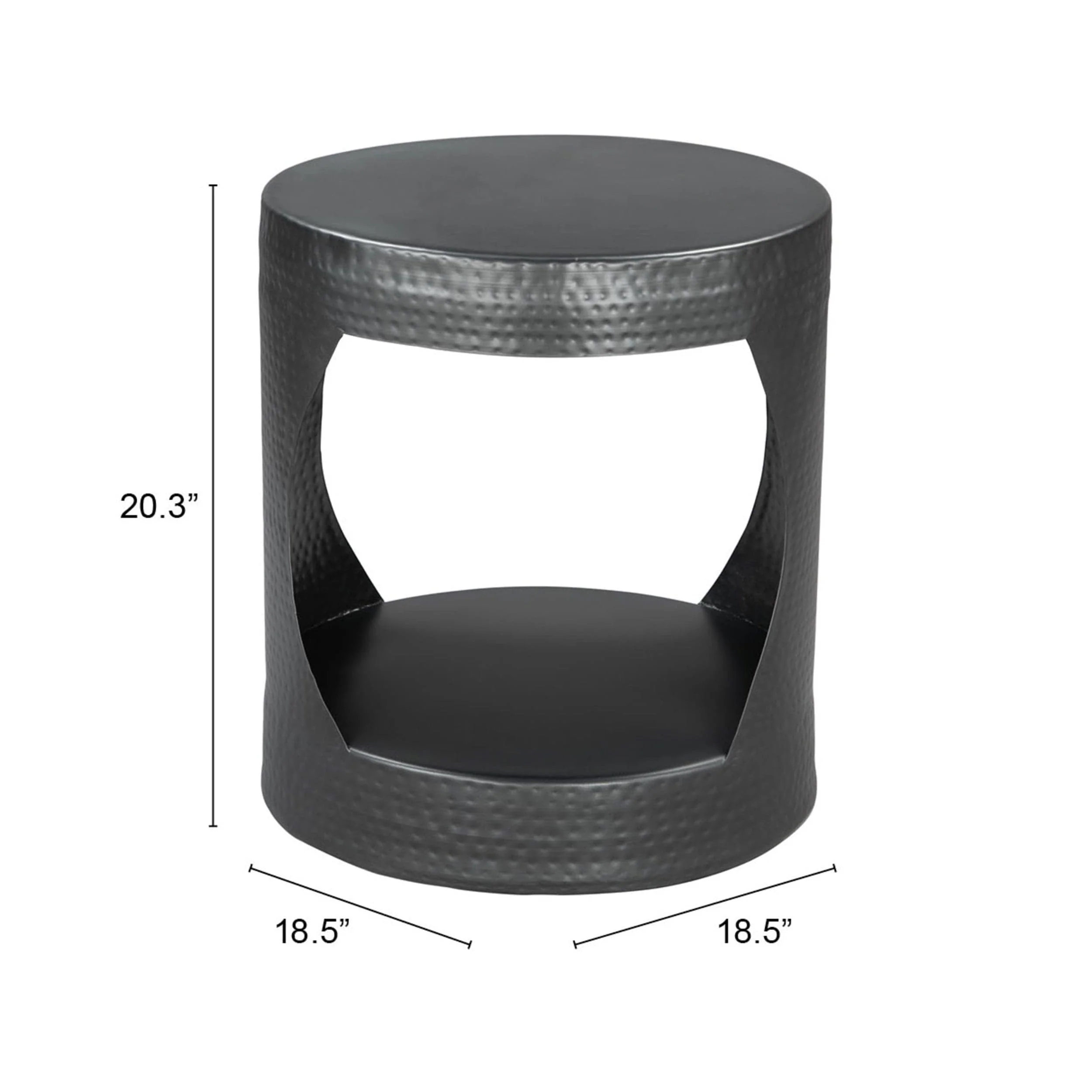 Nuuk Side Table, Black - Image 7