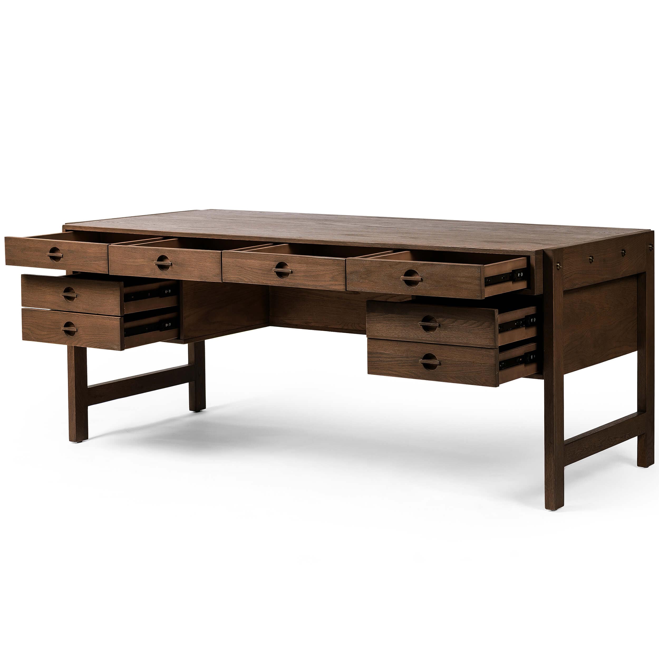Oakley Desk, Dark Toasted by Four Hands - Image 5