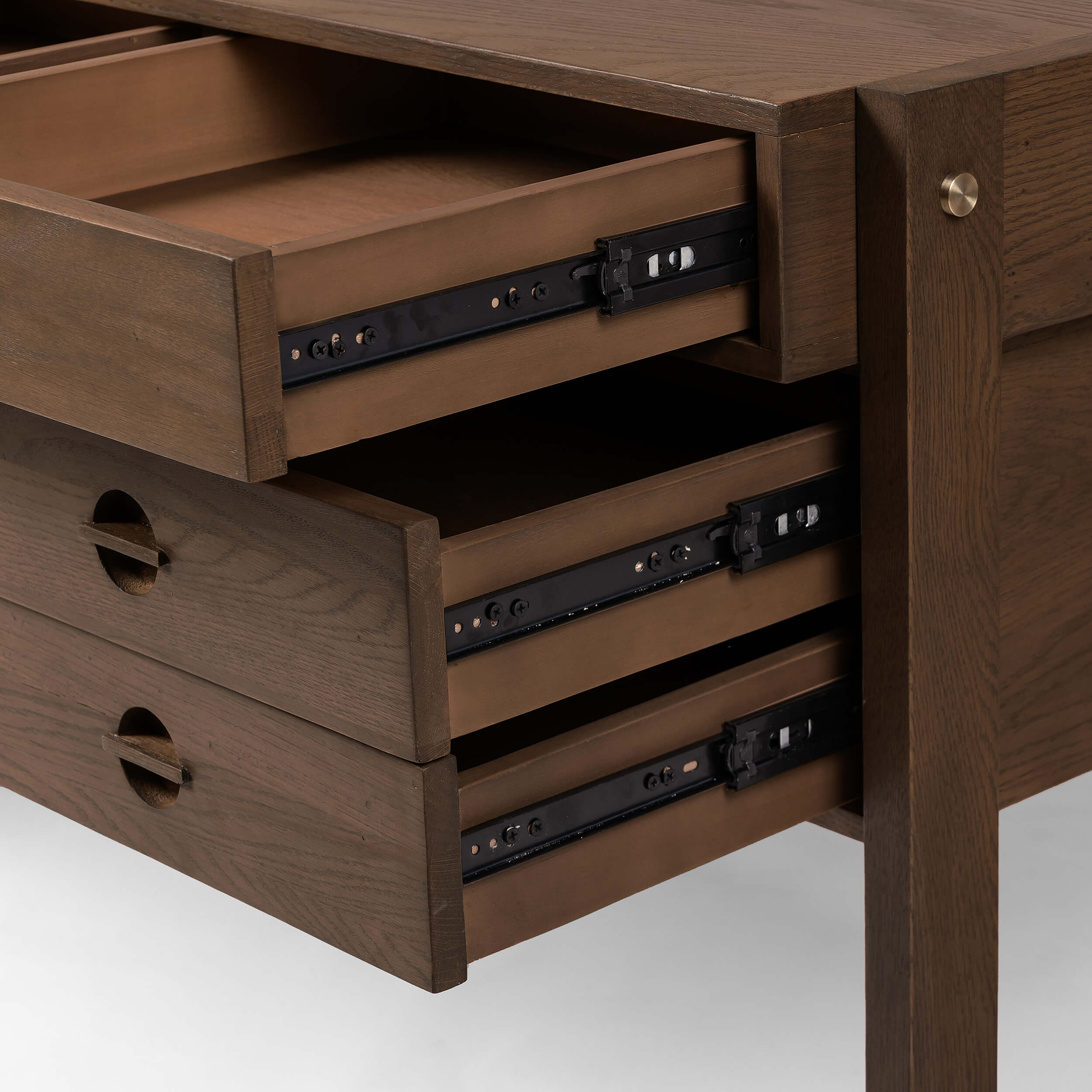 Oakley Desk, Dark Toasted by Four Hands - Image 6
