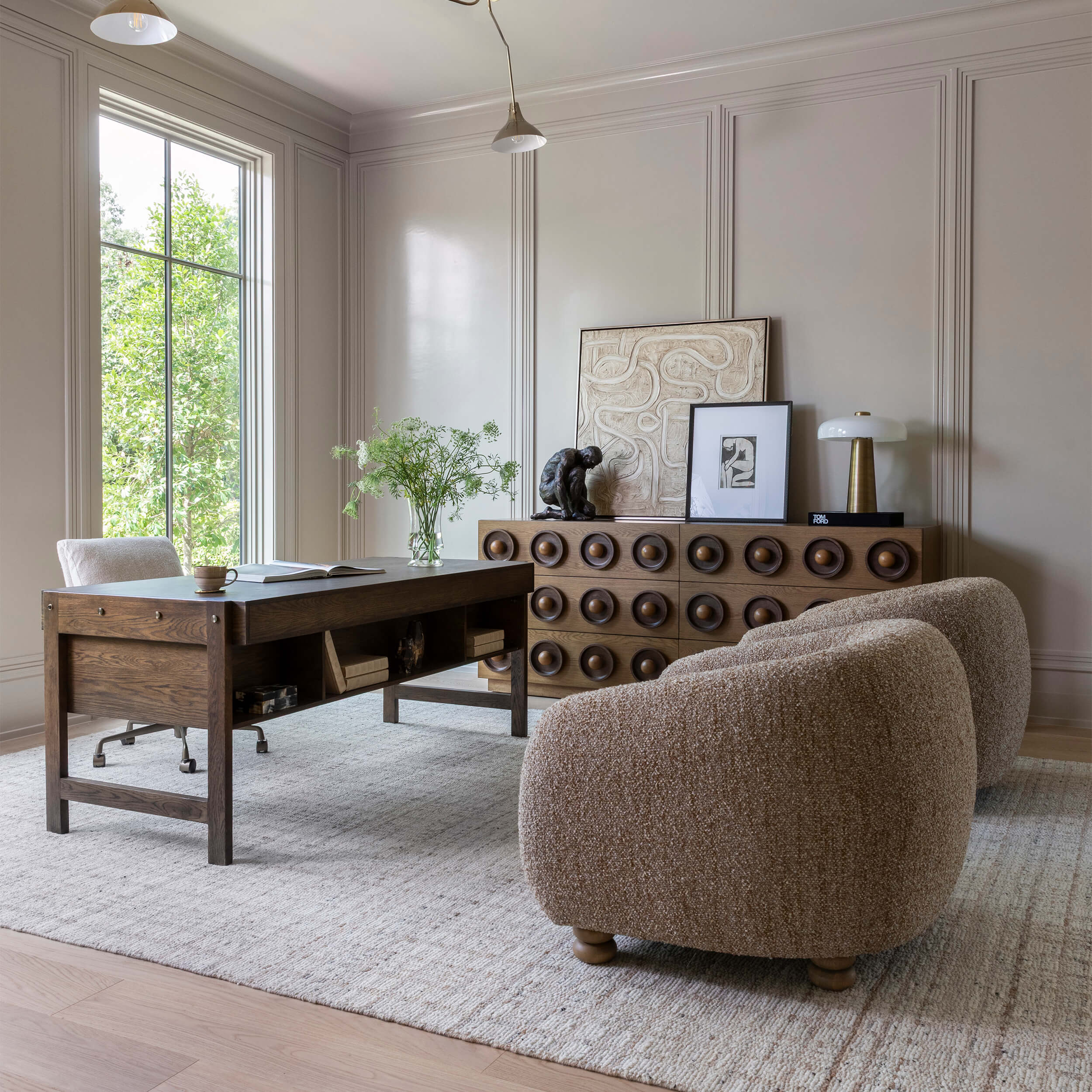 Oakley Desk, Dark Toasted by Four Hands - Image 7
