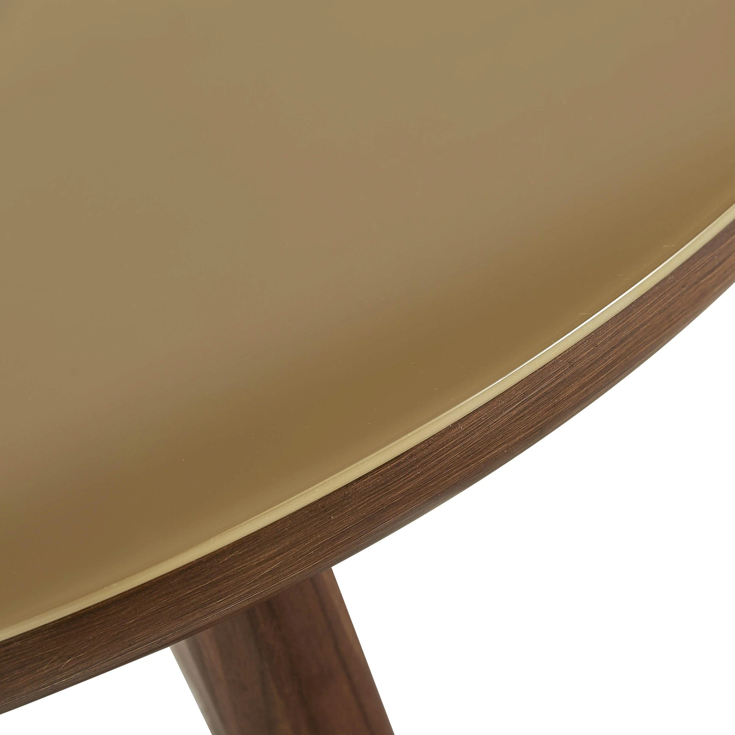 Oani Round Dining Table, Walnut - Image 3