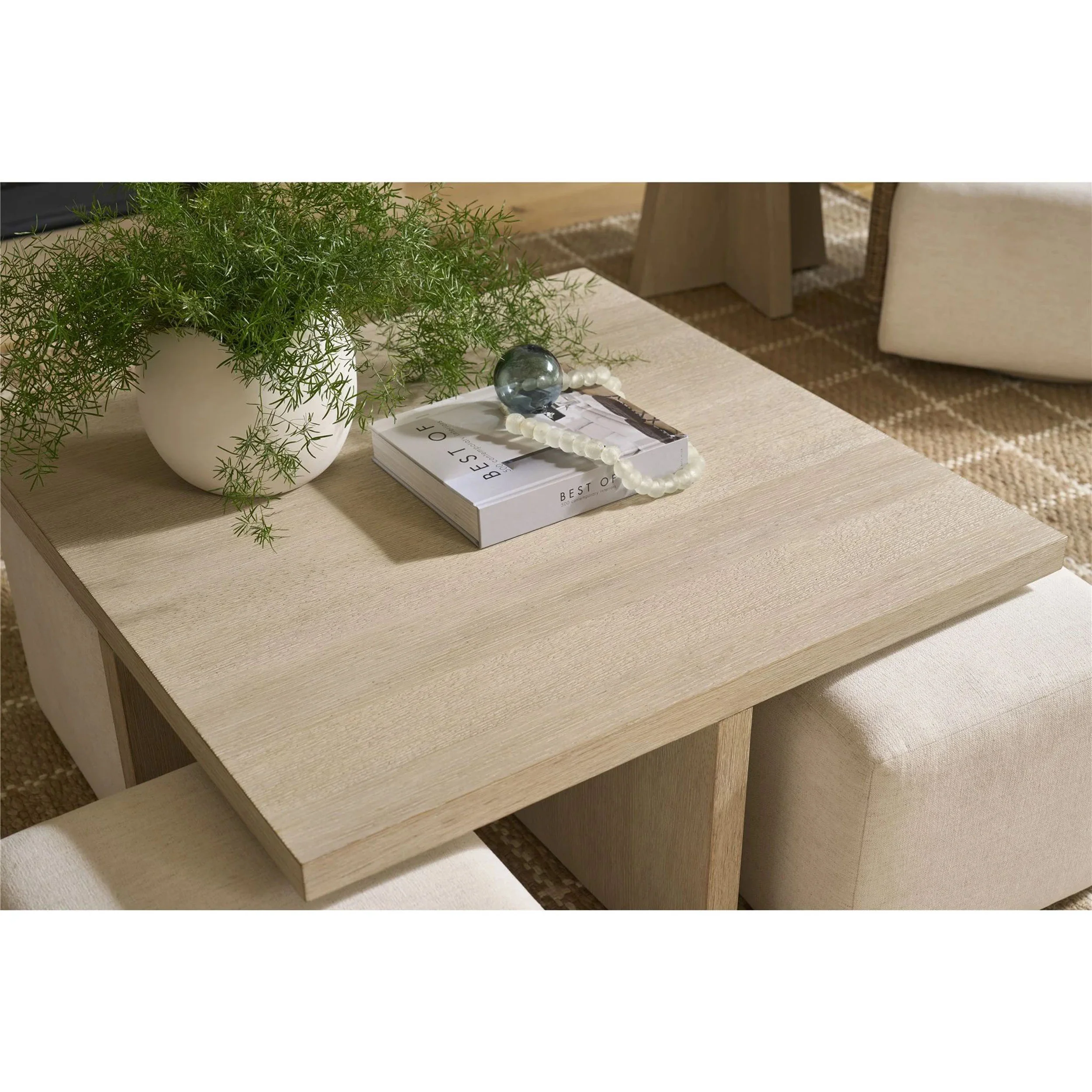 Oasis Cocktail Table w/ Ottomans, Dockside - Image 7