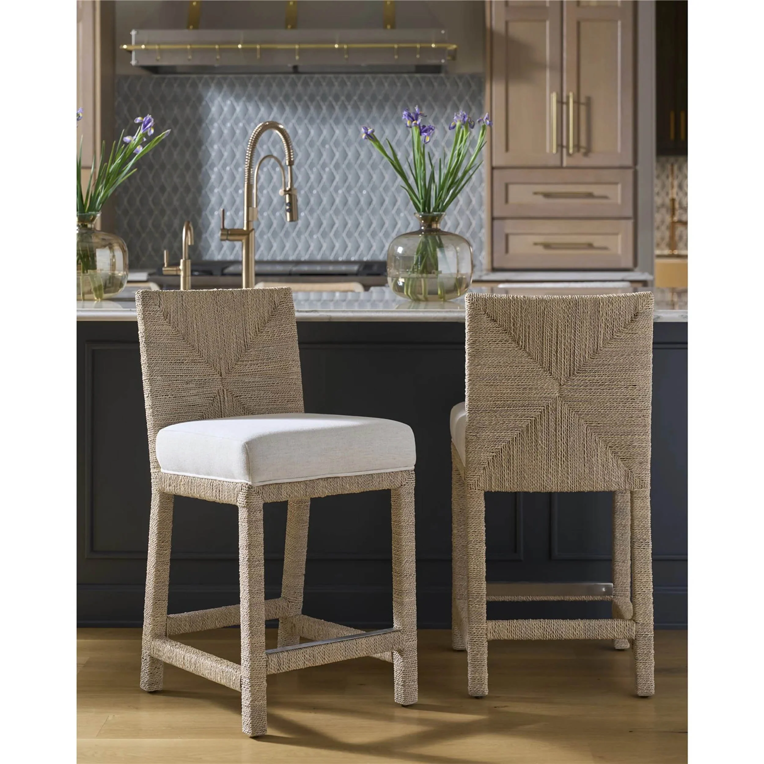 Oasis Counter Chair, Abaca - Image 4