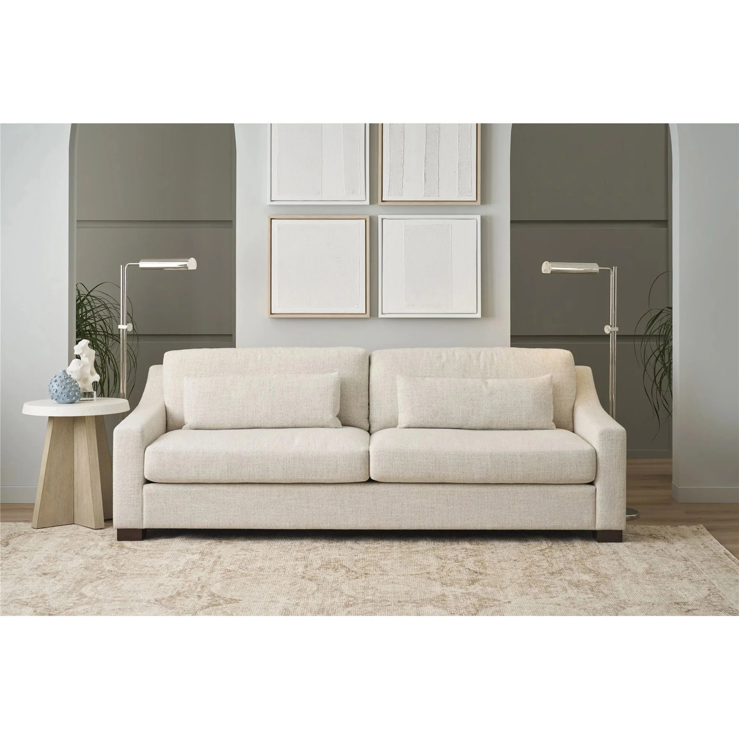 Oasis Round Accent Table, Dockside - Image 3